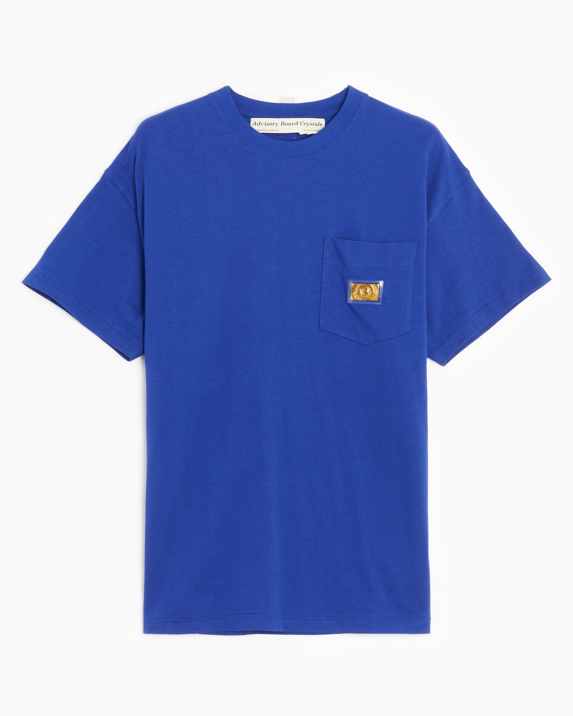 T-Shirts Advisory Board Crystals Abc. 123 Pocket Men's T-Shirt Men's T-Shirt - ABC123FW23SSPT-Blue