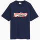 Autry x Maison Kitsuné Varsity Herren-T-Shirt mit Logo