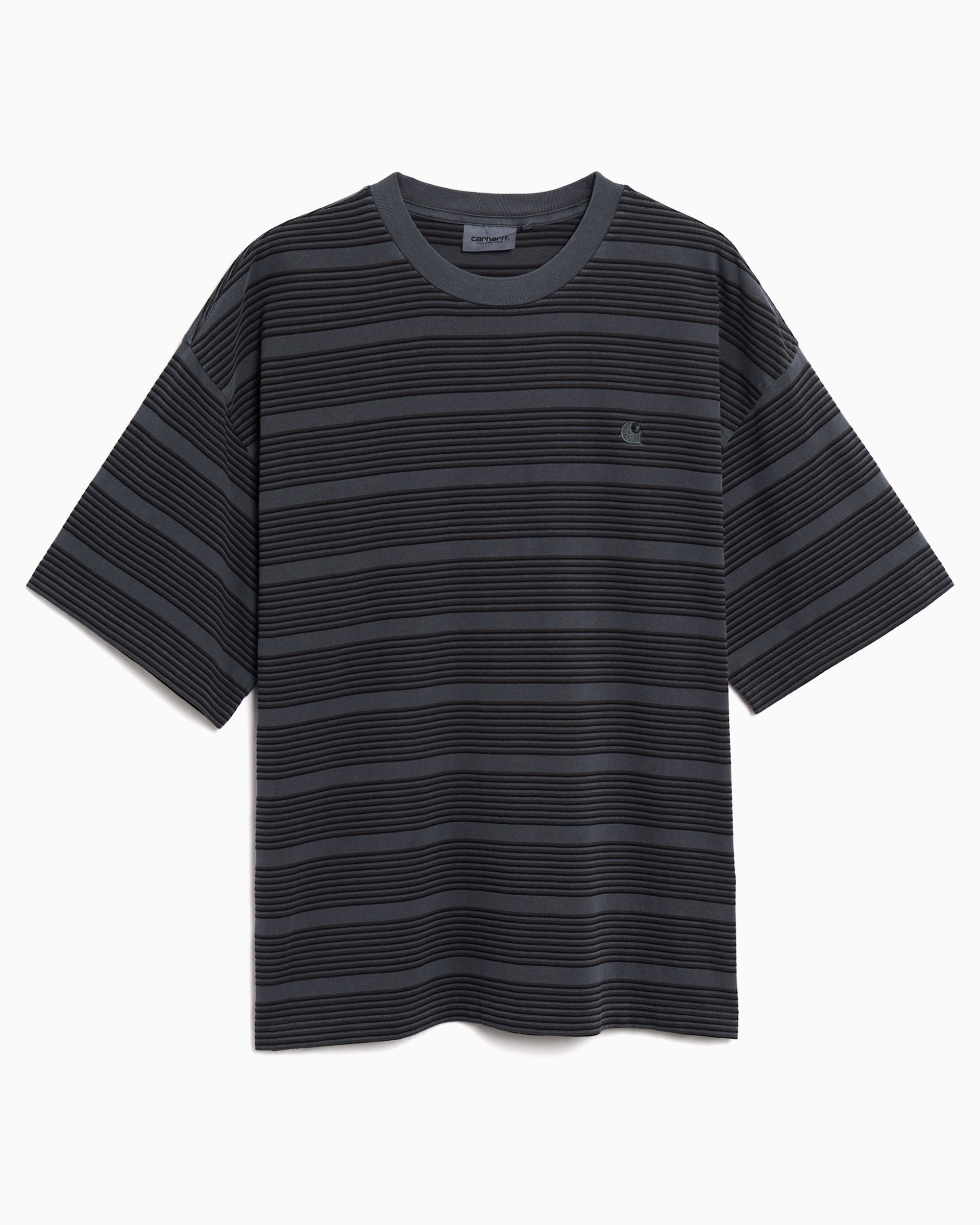T-Shirts Carhartt WIP Hanson Striped Oversize Men's T-Shirt - I035982-3H8GD