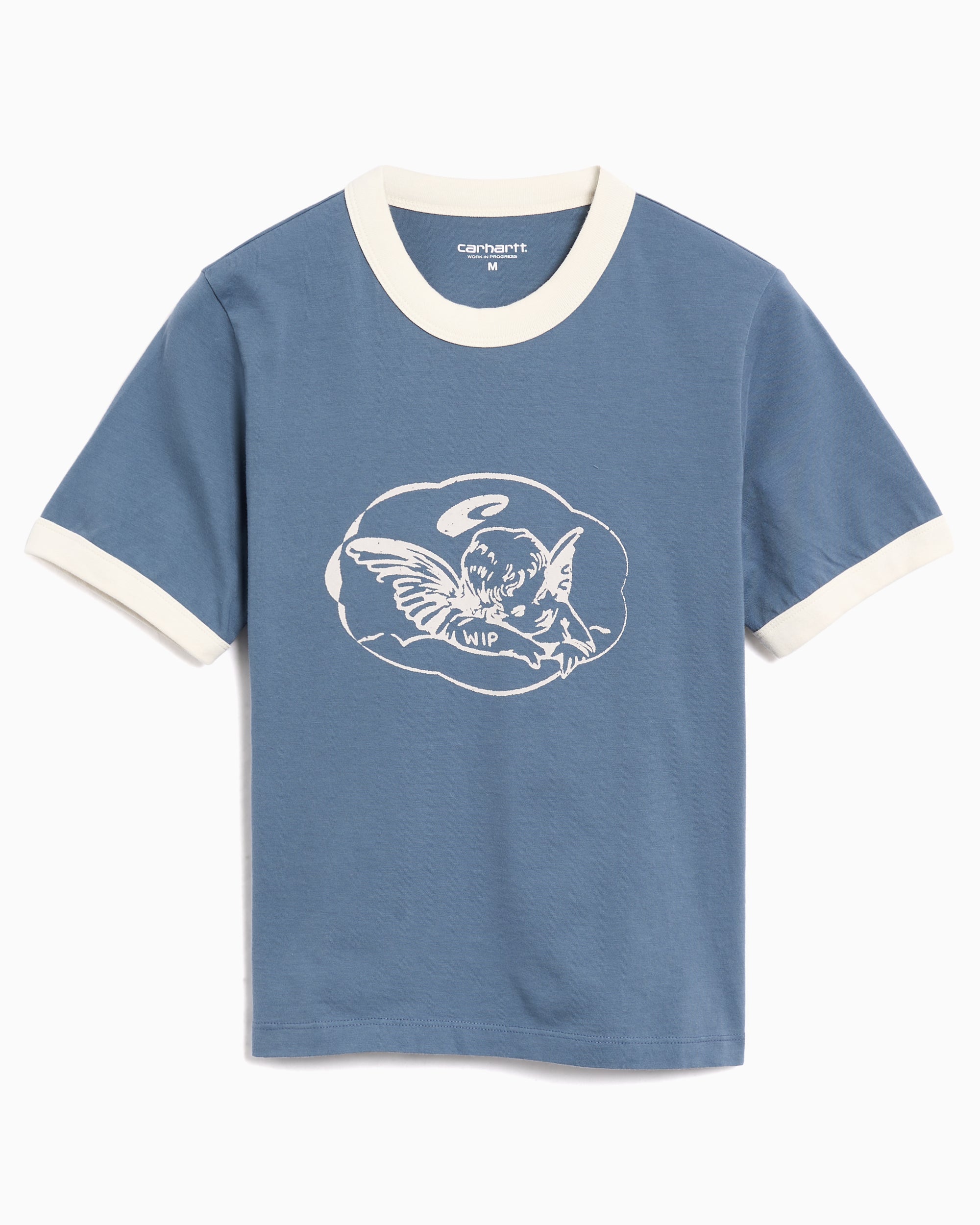 T-Shirts Carhartt WIP Reminiscing Ringer Graphic Slim Women's T-Shirt - I036034-3GG60