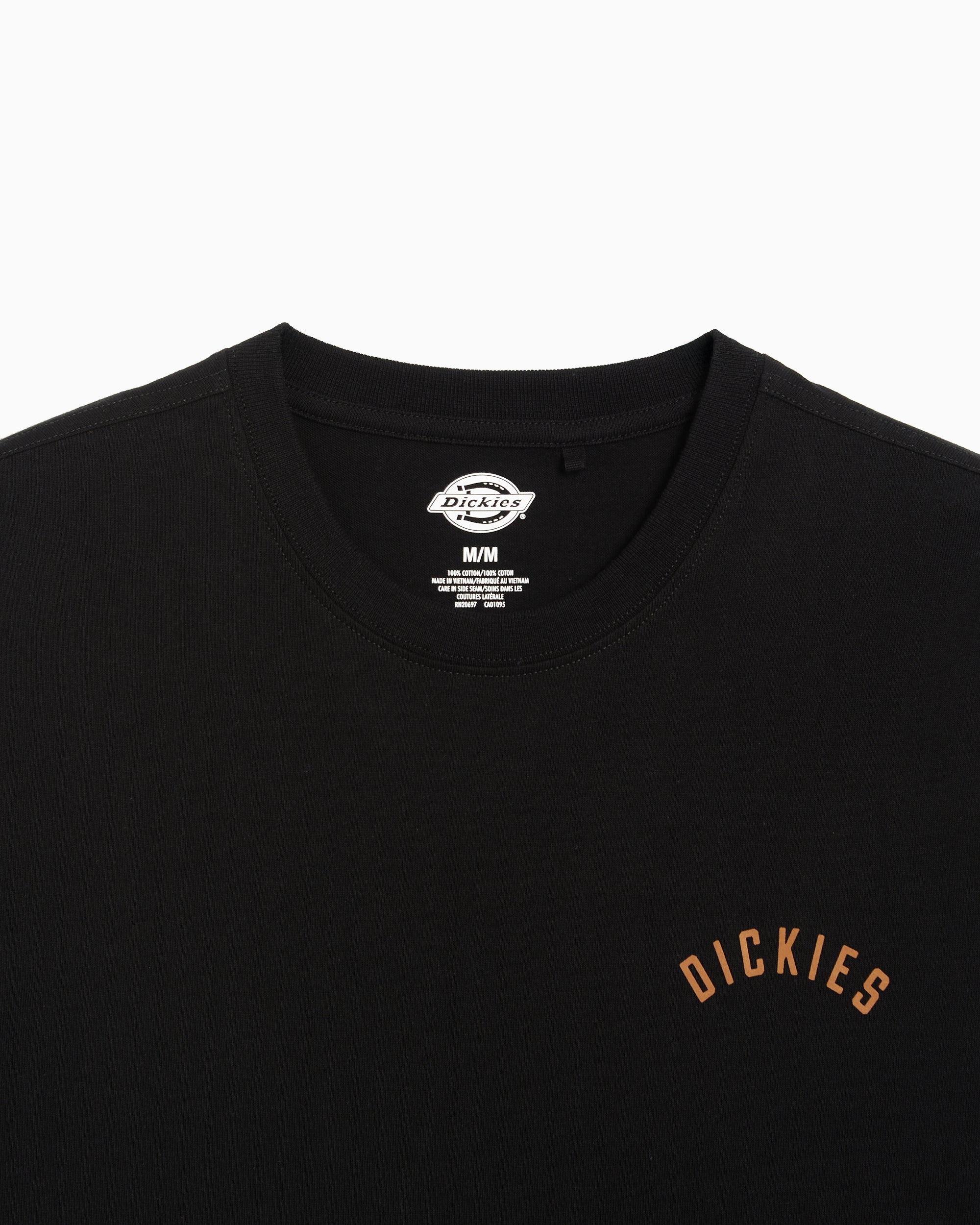 T-Shirts Dickies Panther Graphic Relaxed Men's T-Shirt - DK0A4Z4IBLK1