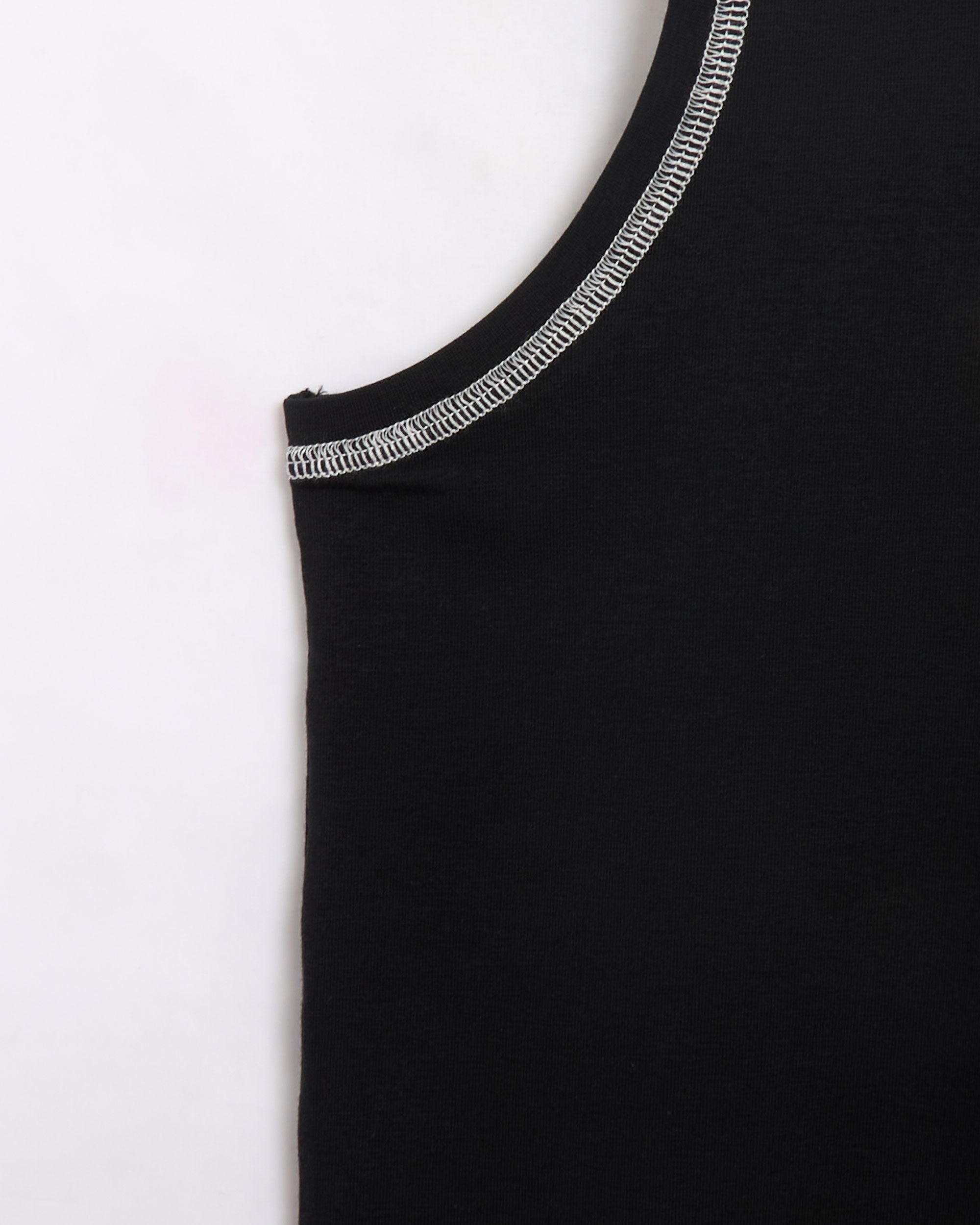 T-Shirts Dickies Racer Top - tienen algodón reciclado Slim Women's T-Shirt - DK0A4Z8GBLK1