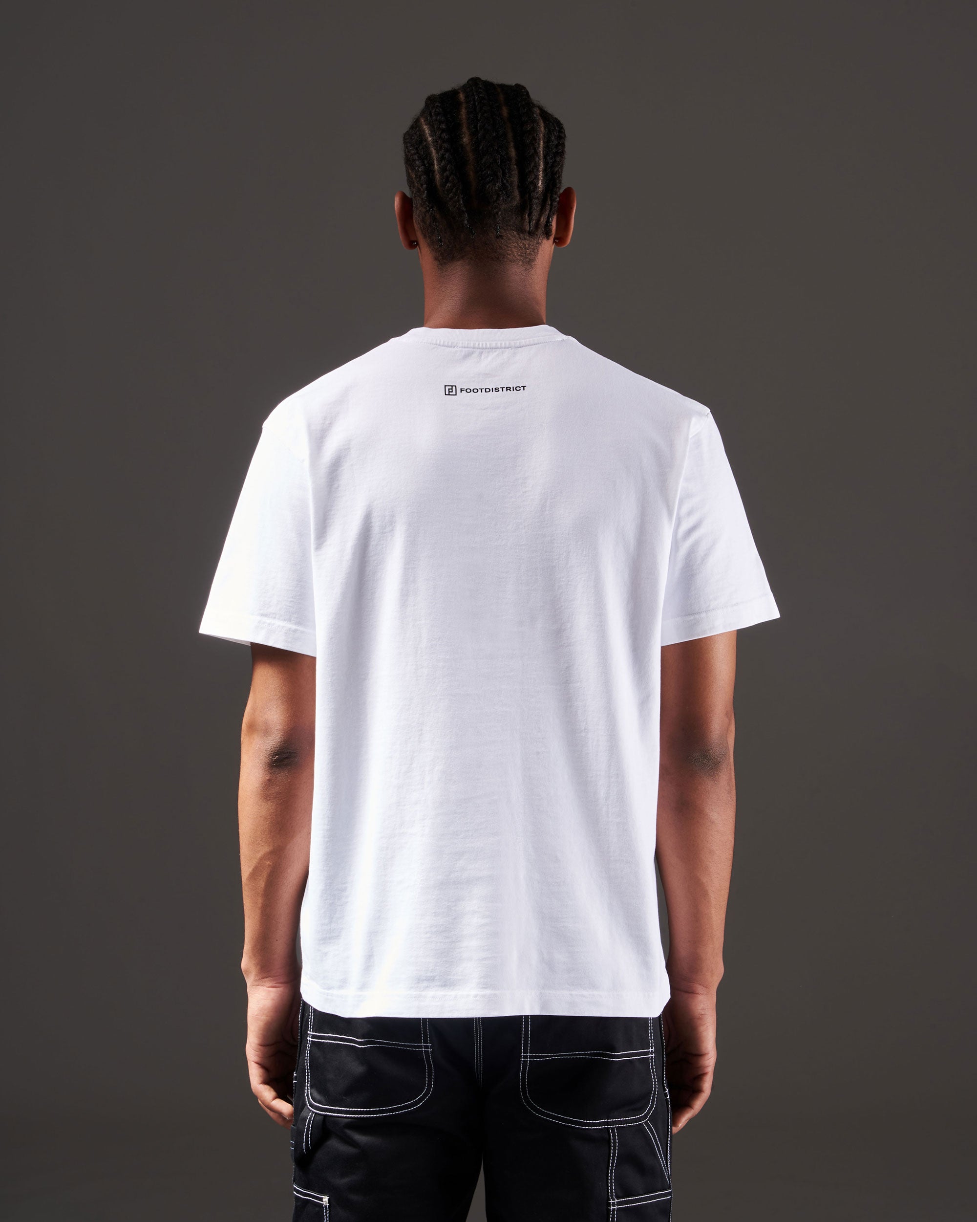 T-Shirts FOOTDISTRICT 10th Anniversary FD10Y Unisex T-Shirt Unisex T-Shirt - FDFW23-TEE1-WHITE