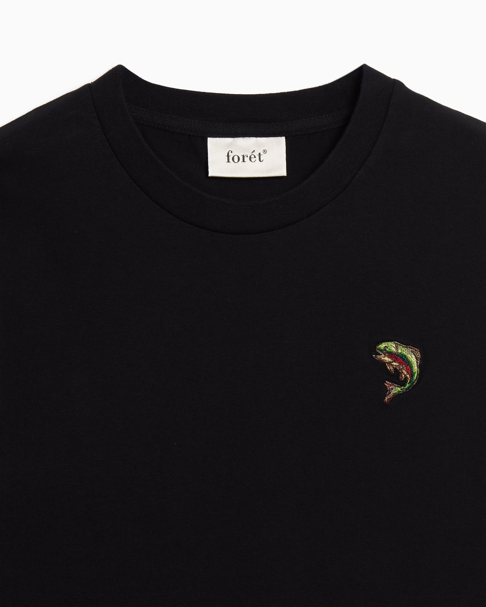 T-Shirts forét Fish Men's T-Shirt - F7002-BLACK