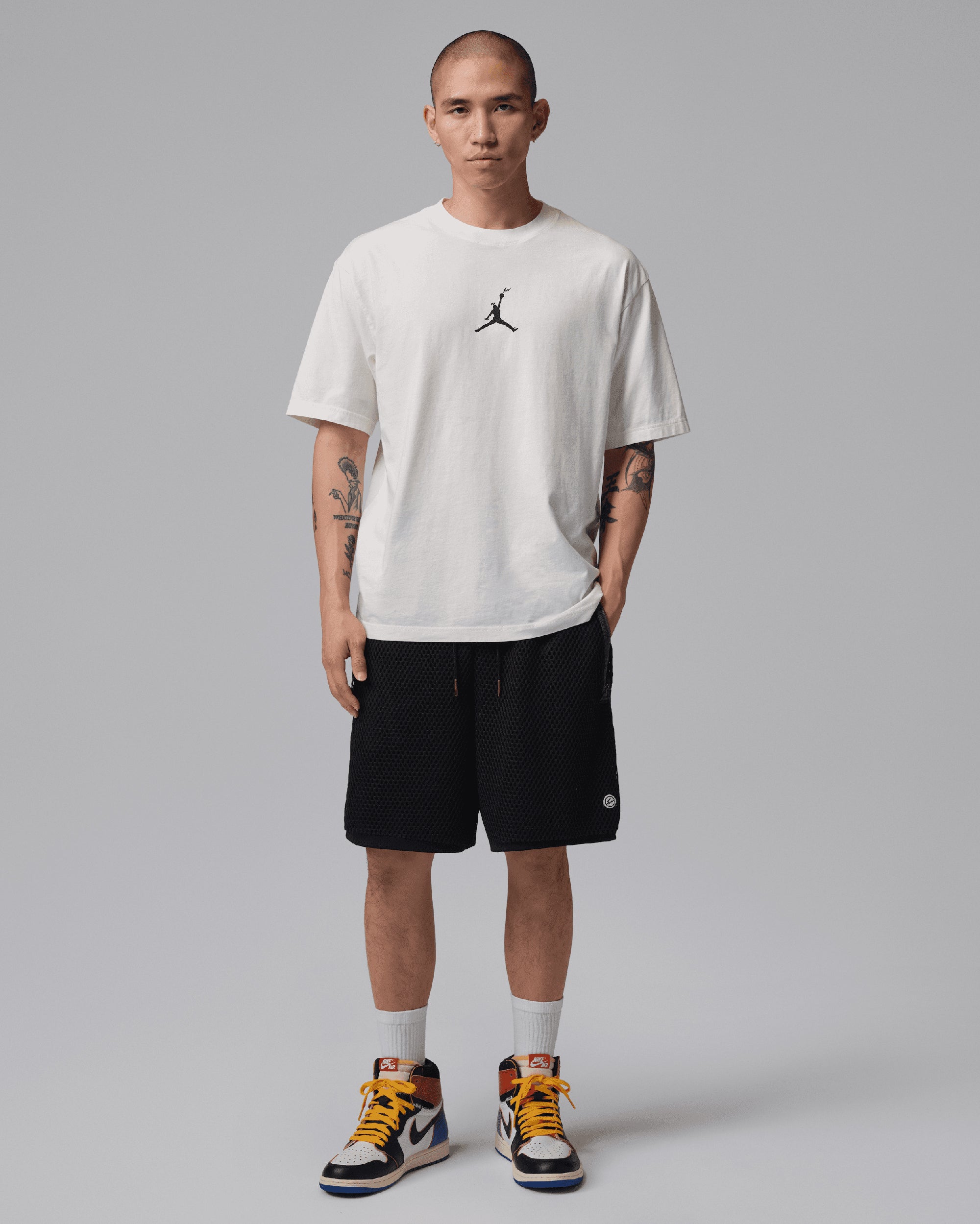 T-Shirts Jordan x UNION LA x Fragment Logo Relaxed Men's T-Shirt - IM6556-110