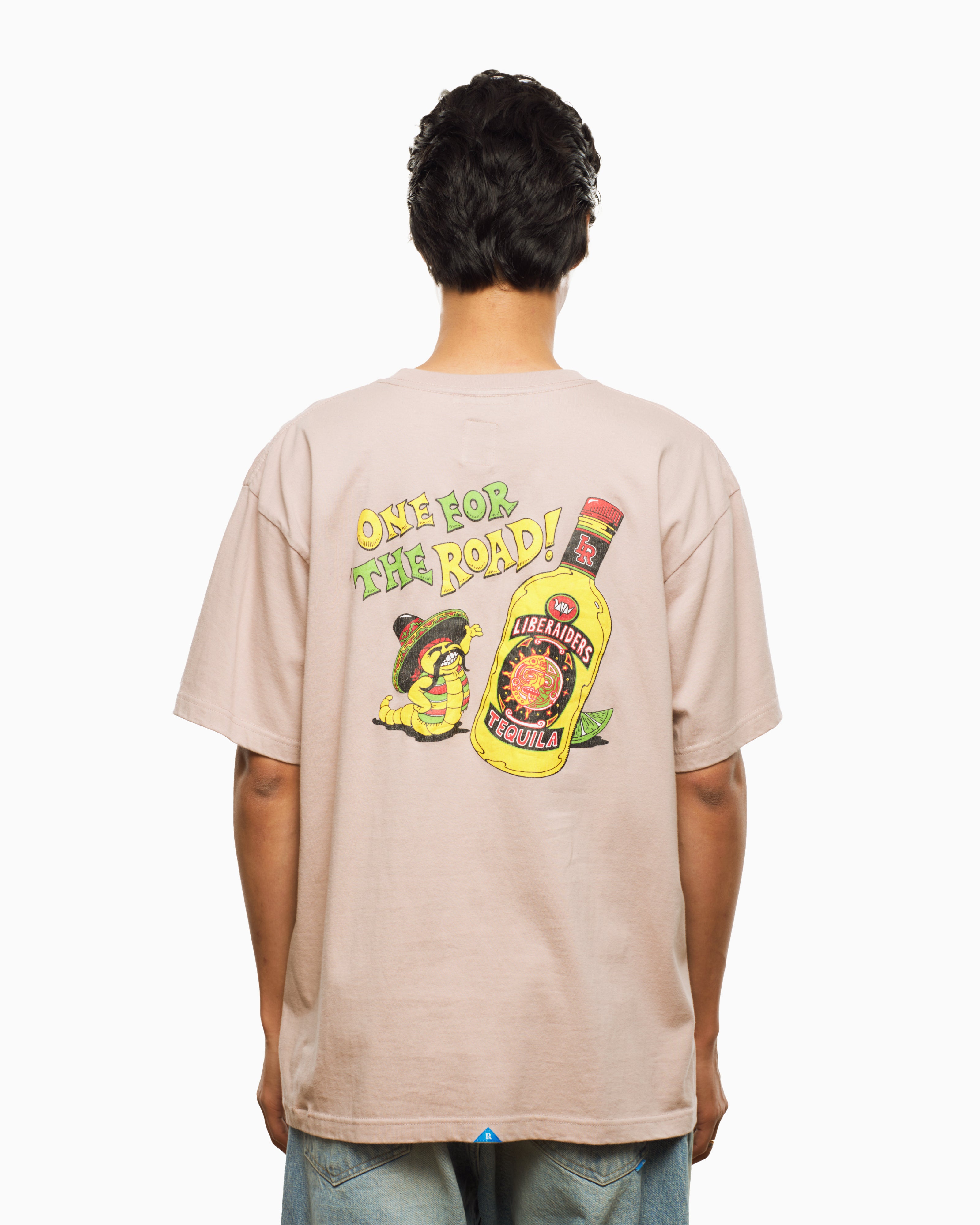 T-Shirts Liberaiders® Liberaiders® Tequila Bottle Men's T-Shirt Men's T-Shirt - 756022303-PINK