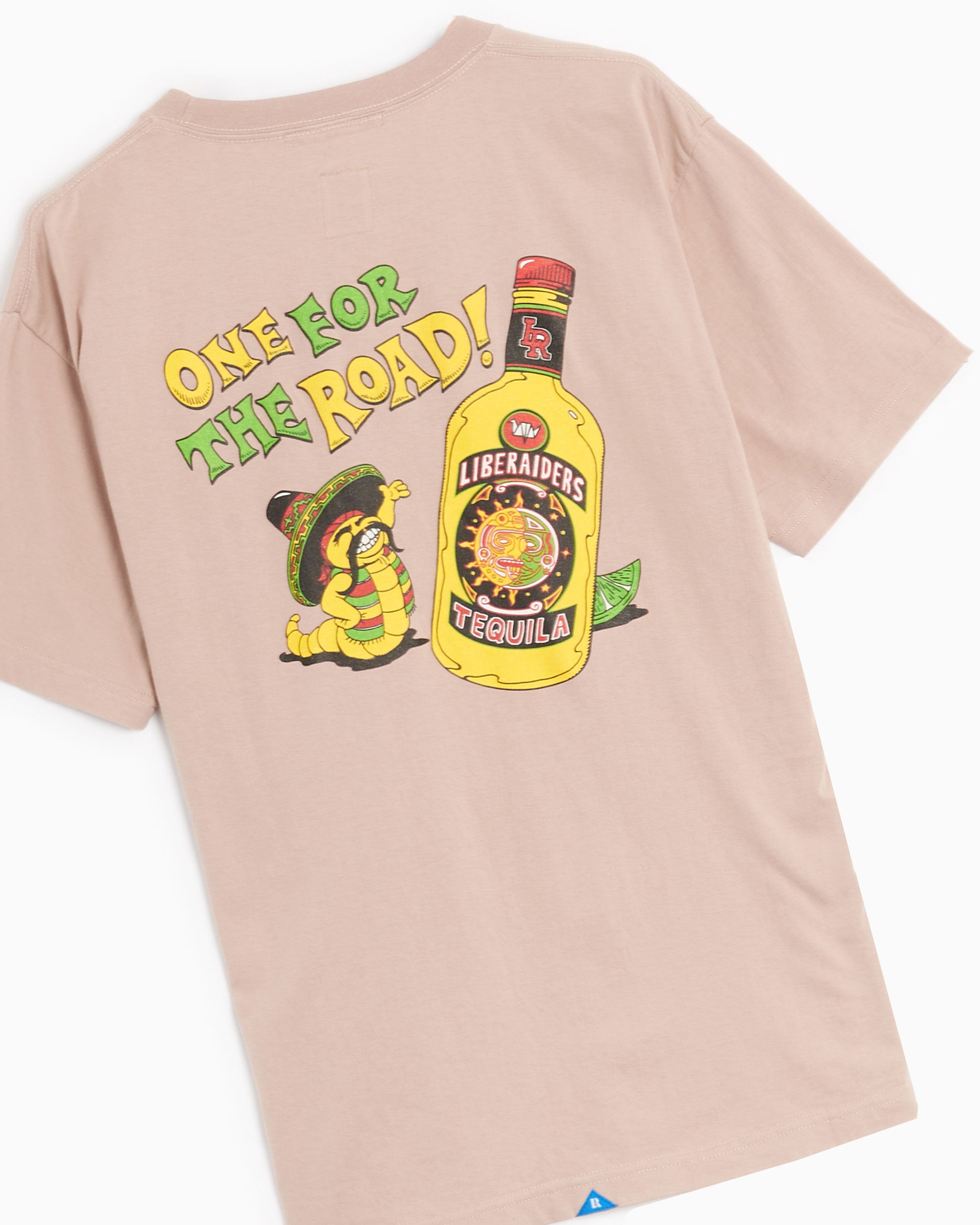 T-Shirts Liberaiders® Liberaiders® Tequila Bottle Men's T-Shirt Men's T-Shirt - 756022303-PINK