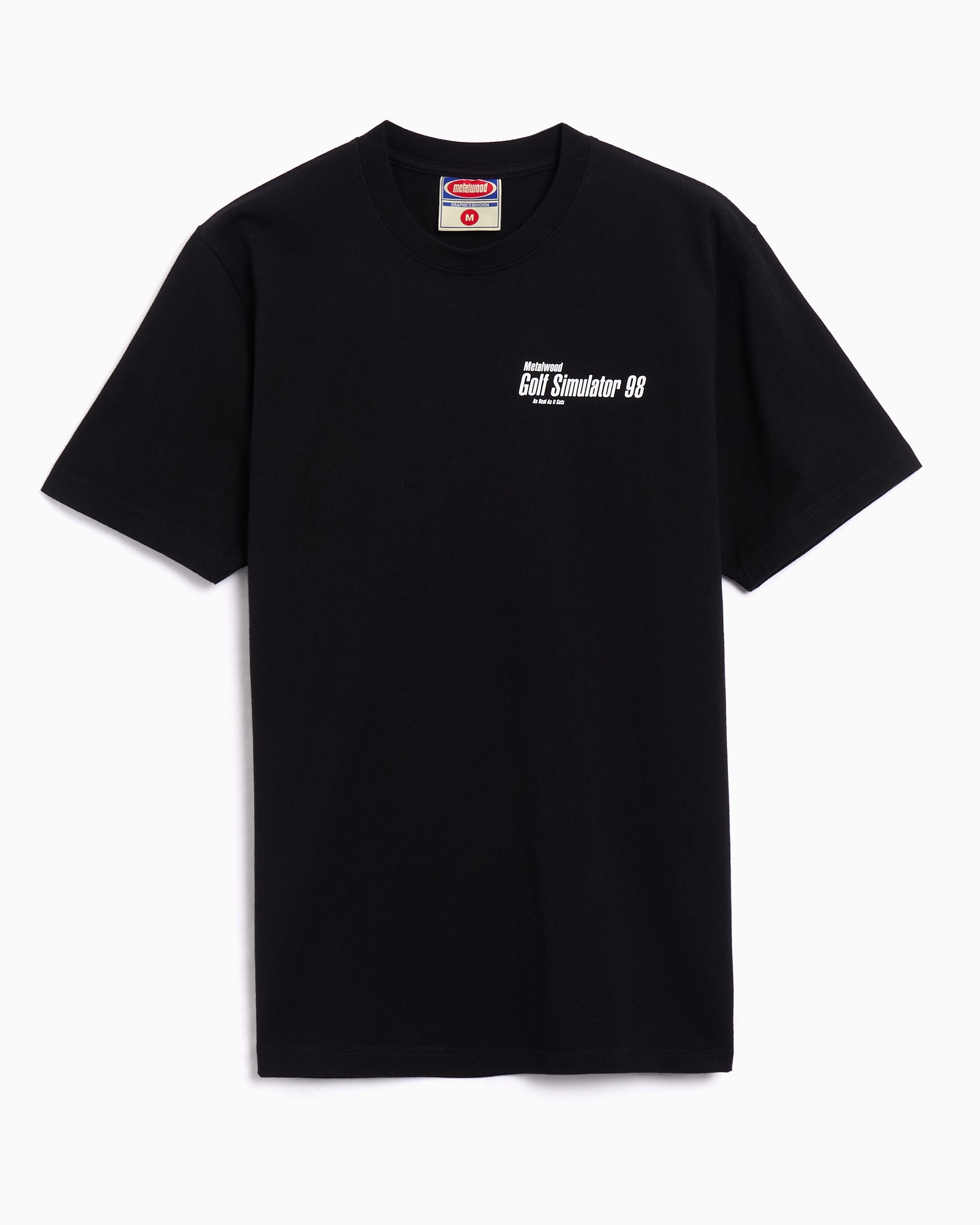 T-Shirts Metalwood Simulator 98 Graphic Men's T-Shirt - MWS25-03-11-BLK