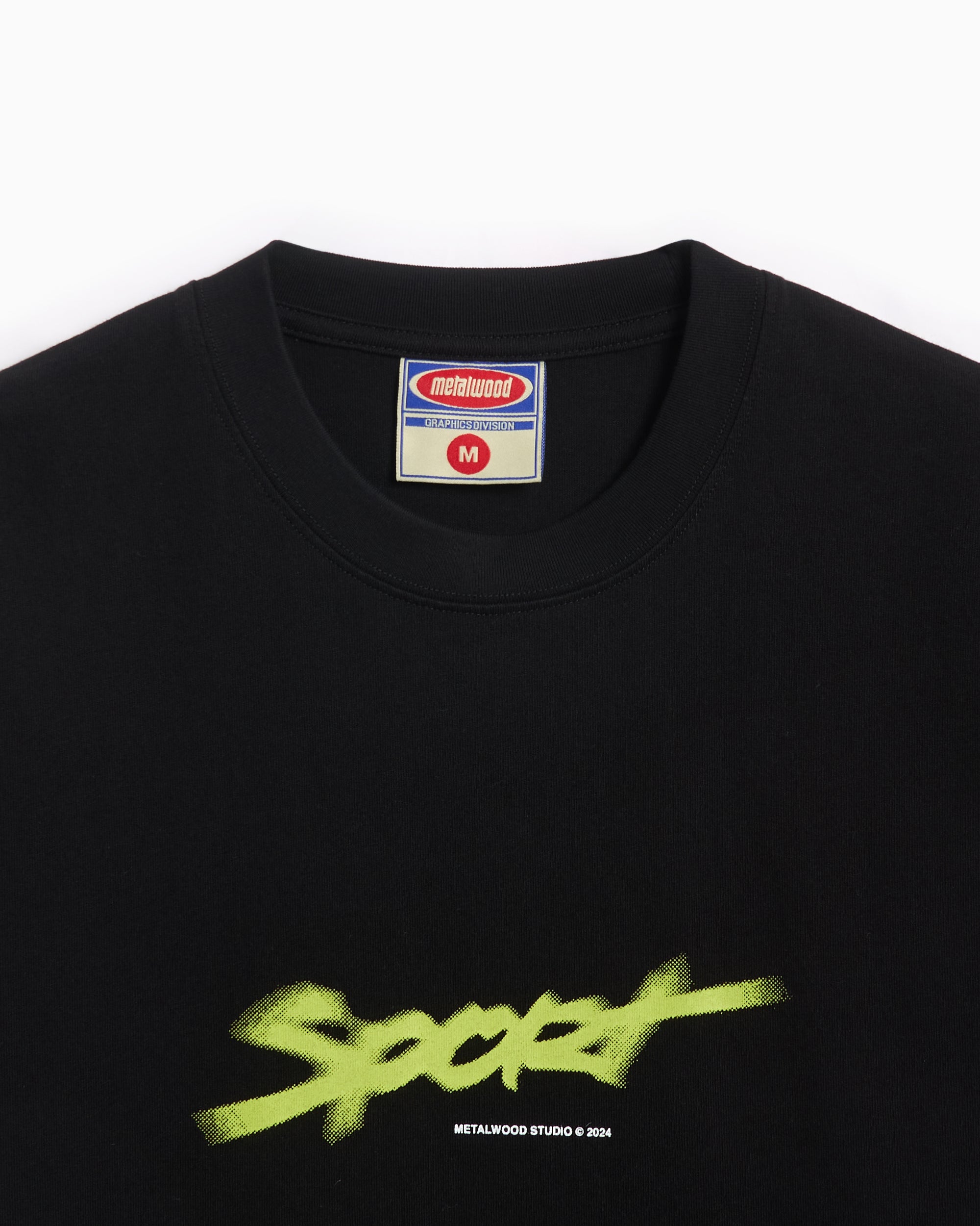 T-Shirts Metalwood Studio Sport Men's T-Shirt Men's T-Shirt - MWS24-03-101-BLK