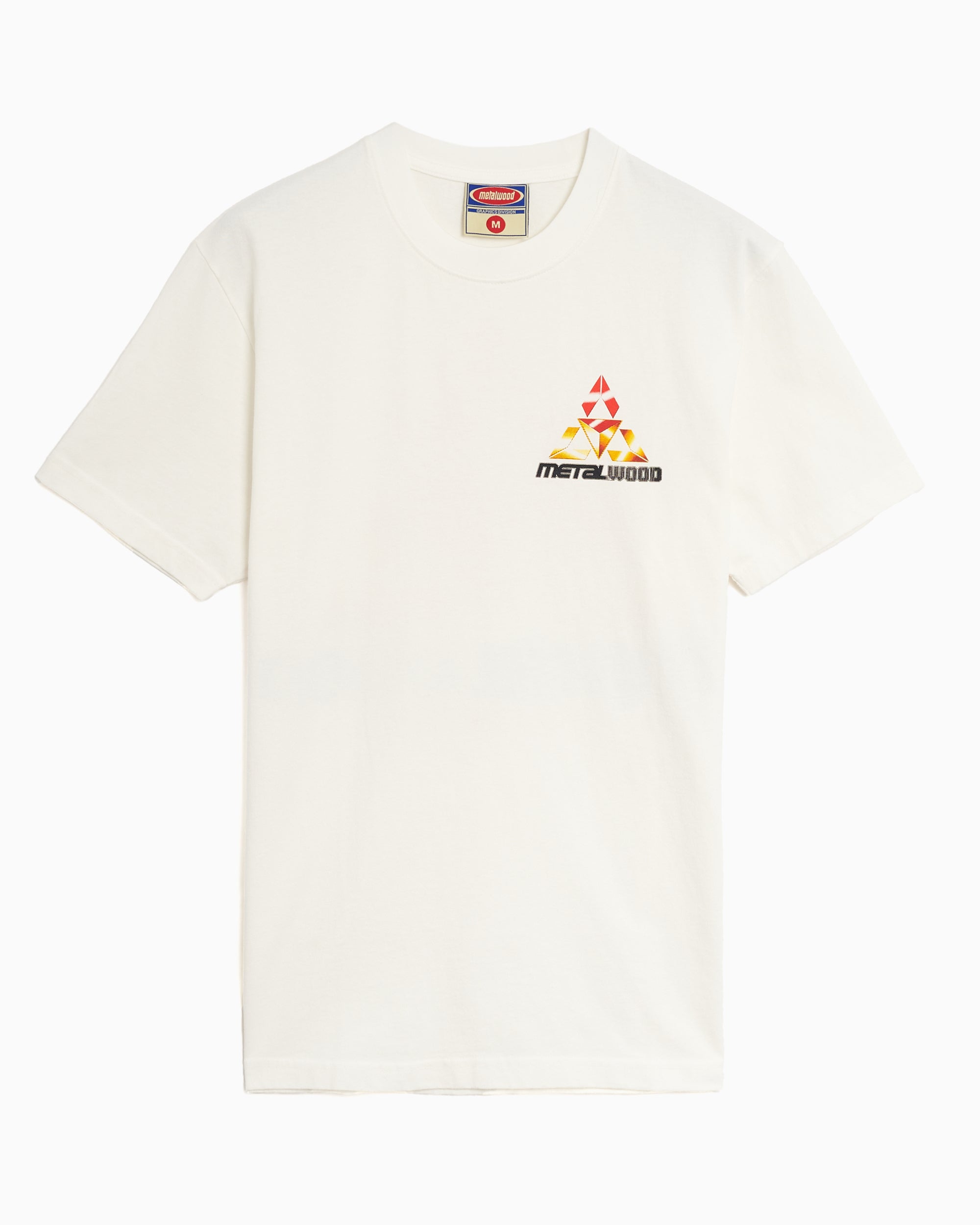 T-Shirts Metalwood Studio Tri-Metal Men's T-Shirt - MWS25-03-15-WHT