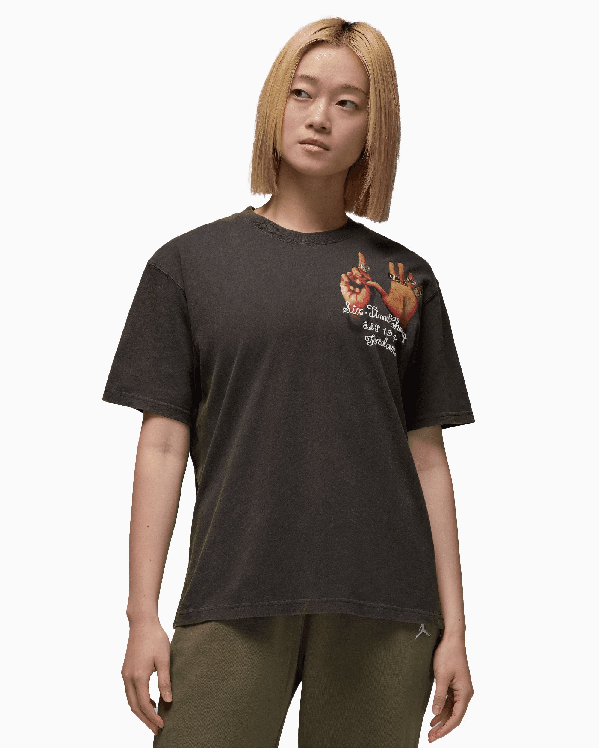 T-Shirts Nike Jordan 6 Rings Women's Graphic T-Shirt Women's T-Shirt - HM7275-045