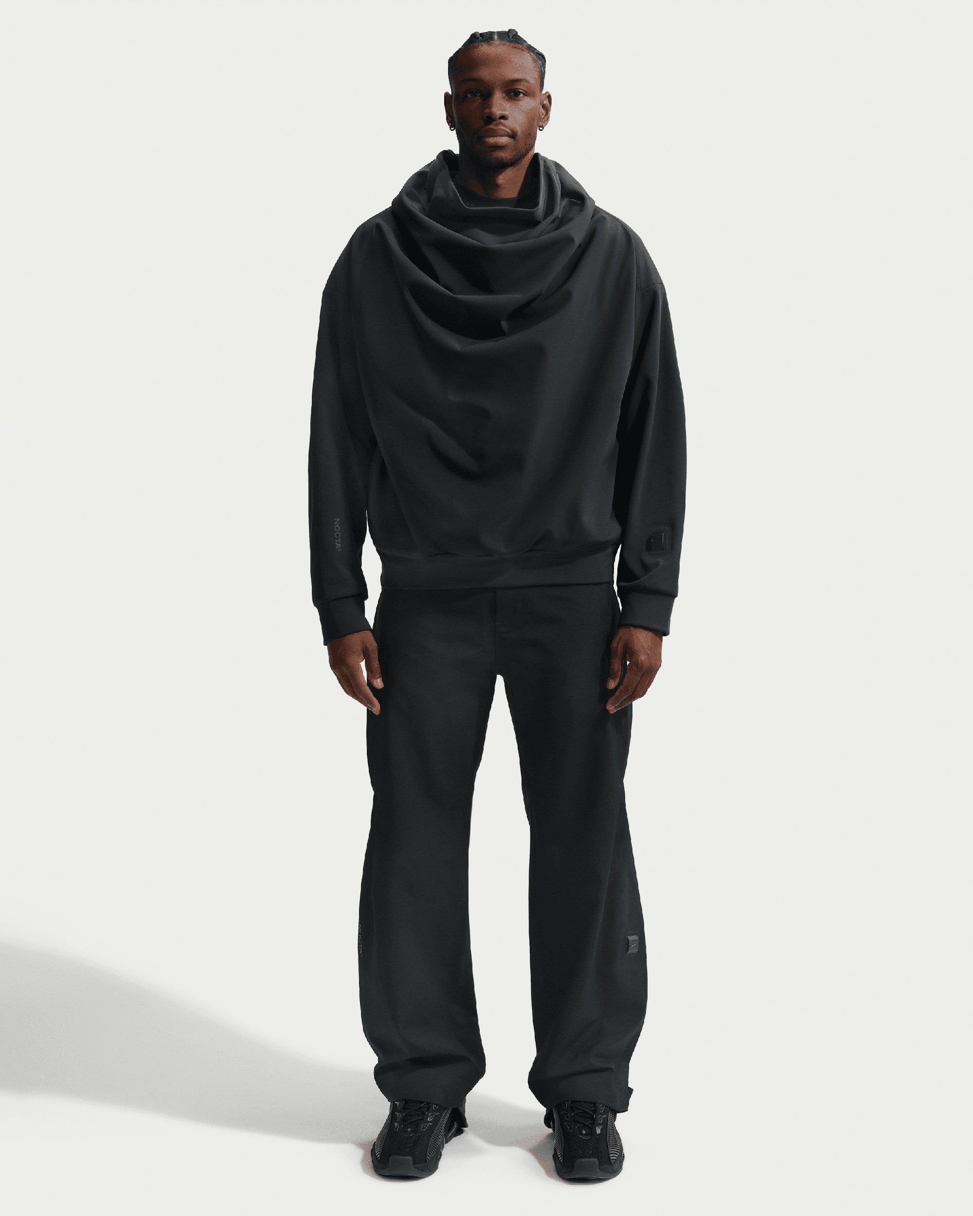 T-Shirts Nike x Drake NOCTA Code "Hyena" Long-Sleeved Relaxed Men's T-Shirt - HQ4483-010