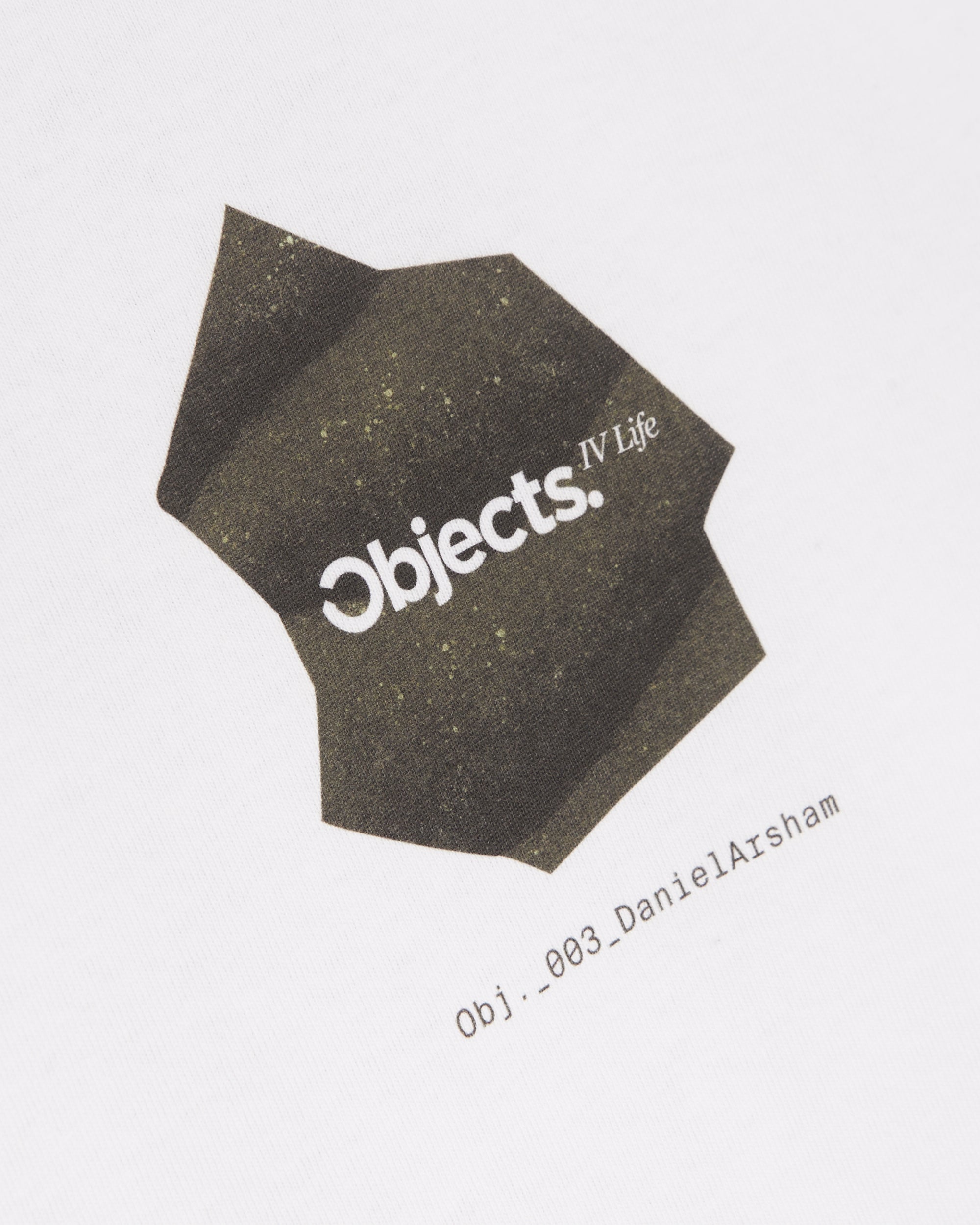 T-Shirts Objects IV Life Thought Bubble Spray Men's Print T-Shirt Men's T-Shirt - OBJ00312203-WHTE