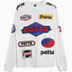 Patta Sponsor Jersey Herren-T-Shirt mit Grafik und mit langen Ärmeln