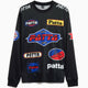 Patta Sponsor Jersey Herren-T-Shirt mit Grafik und mit langen Ärmeln