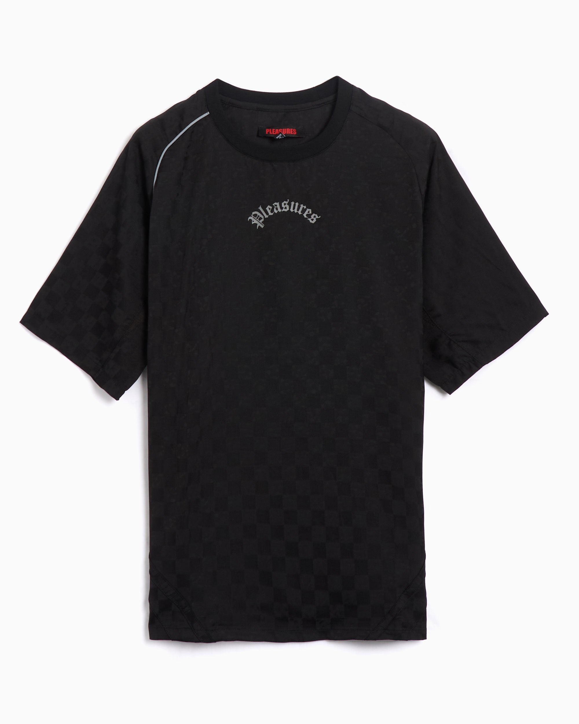 T-Shirts Pleasures Late Men's Short Sleeve Sport T-Shirt Men's T-Shirt - P25SP028-BLACK