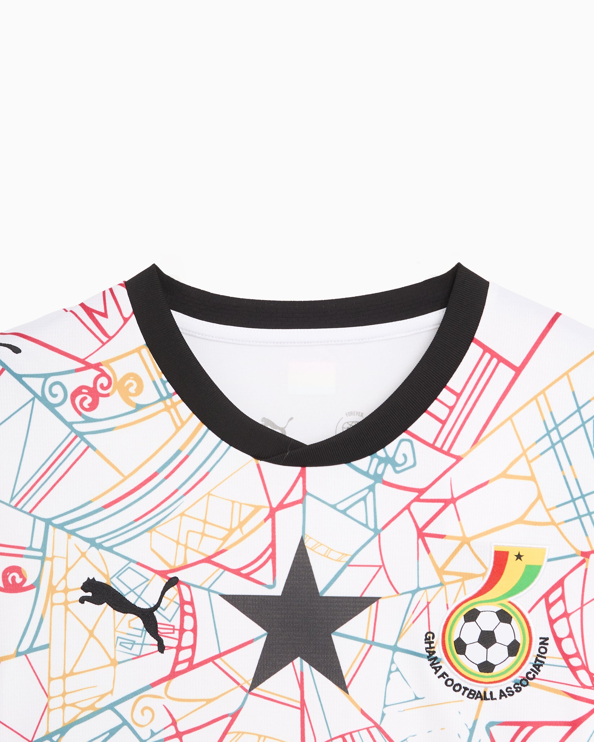T-Shirts Puma Republic of Ghana Futbol 2026 Home Kit Men's Jersey T-Shirt - 783419-01