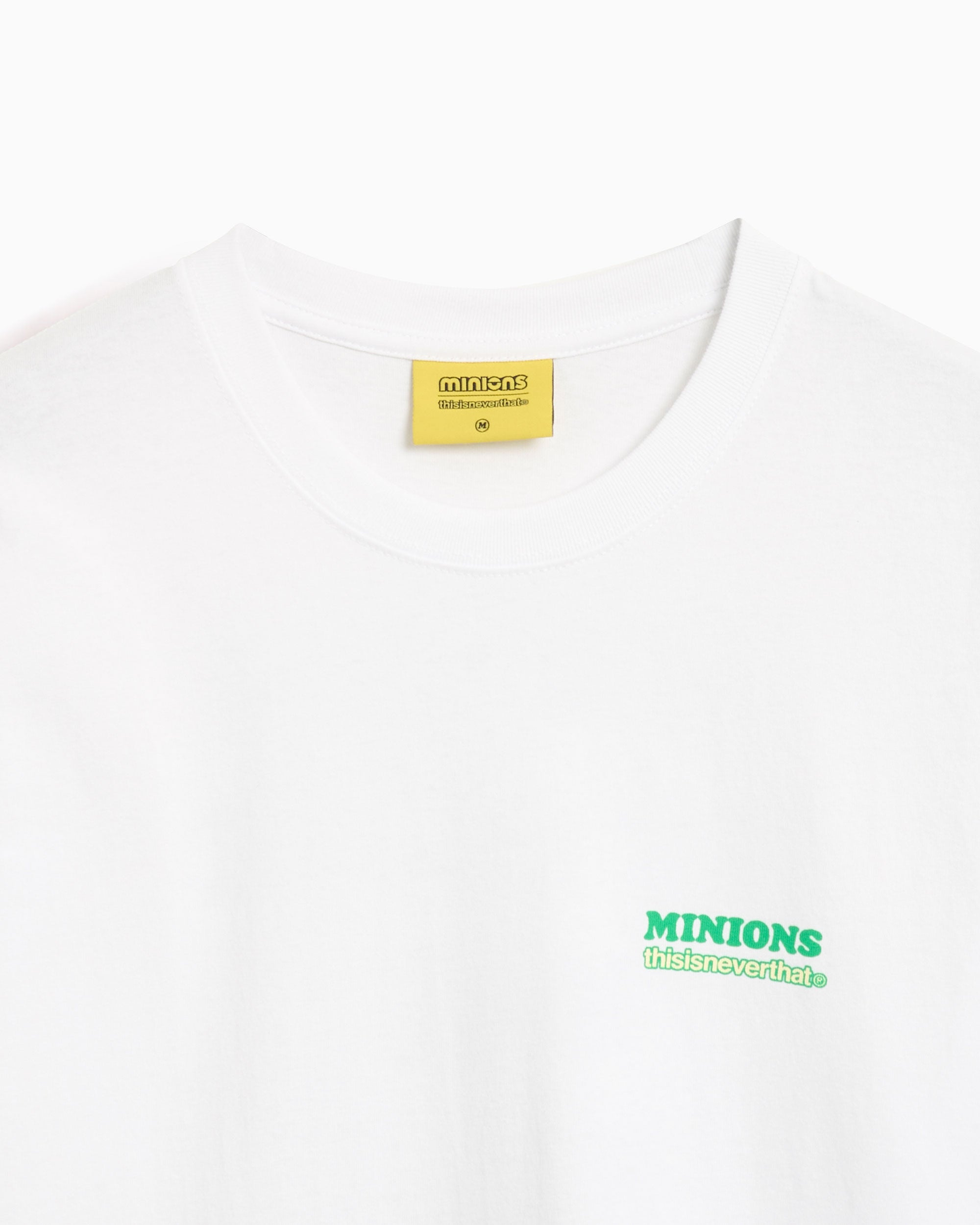 T-Shirts thisisneverthat® thisisneverthat® All Characters Minions Men's T-Shirt Men's T-Shirt - MN241TTSST04-WHT