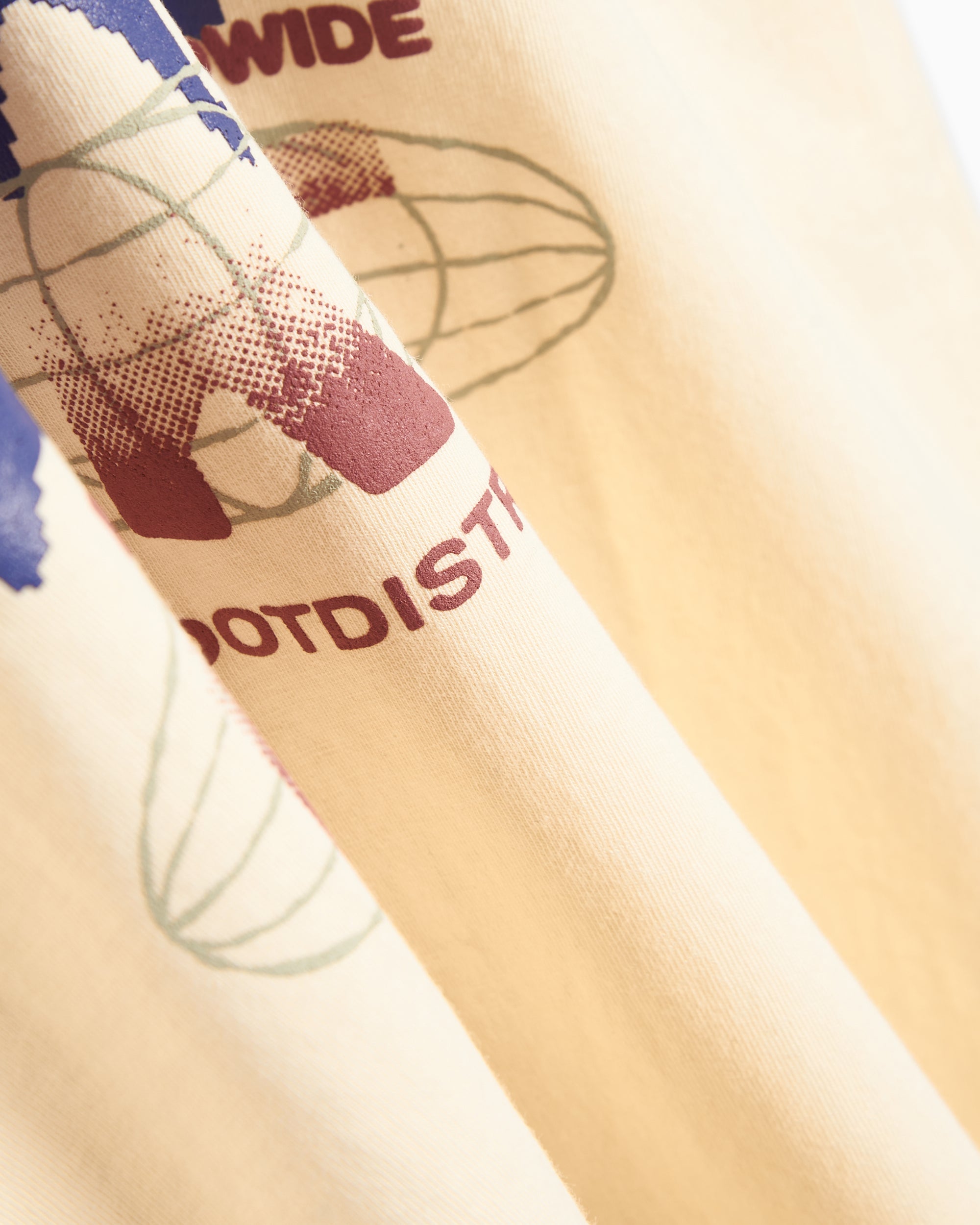 T-Shirts X MARKET FOOTDISTRICT x MARKET Worldwide Unisex T-Shirt Unisex T-Shirt - 360001485-ECRU