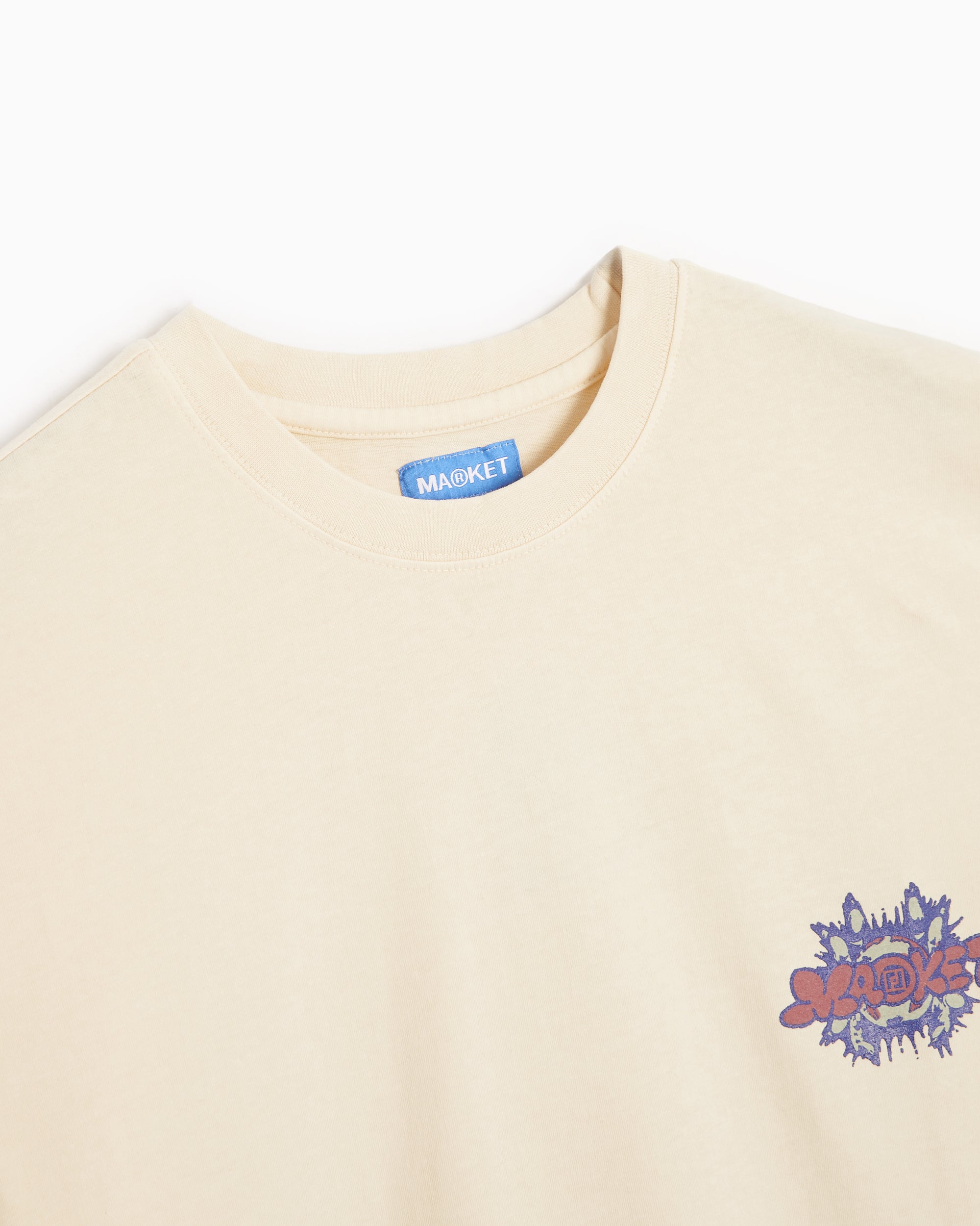 T-Shirts X MARKET FOOTDISTRICT x MARKET Worldwide Unisex T-Shirt Unisex T-Shirt - 360001485-ECRU