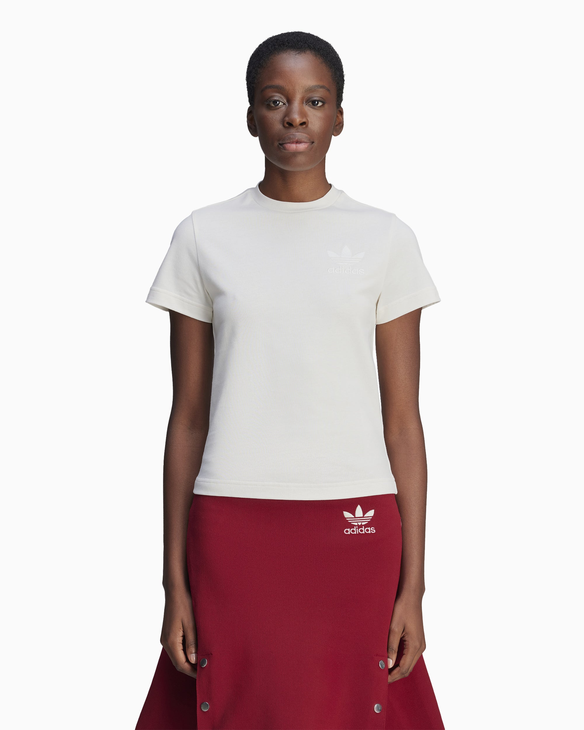 T-Shirts X Wales Bonner adidas Originals x Wales Bonner Women's T-Shirt Women's T-Shirt - JL7671