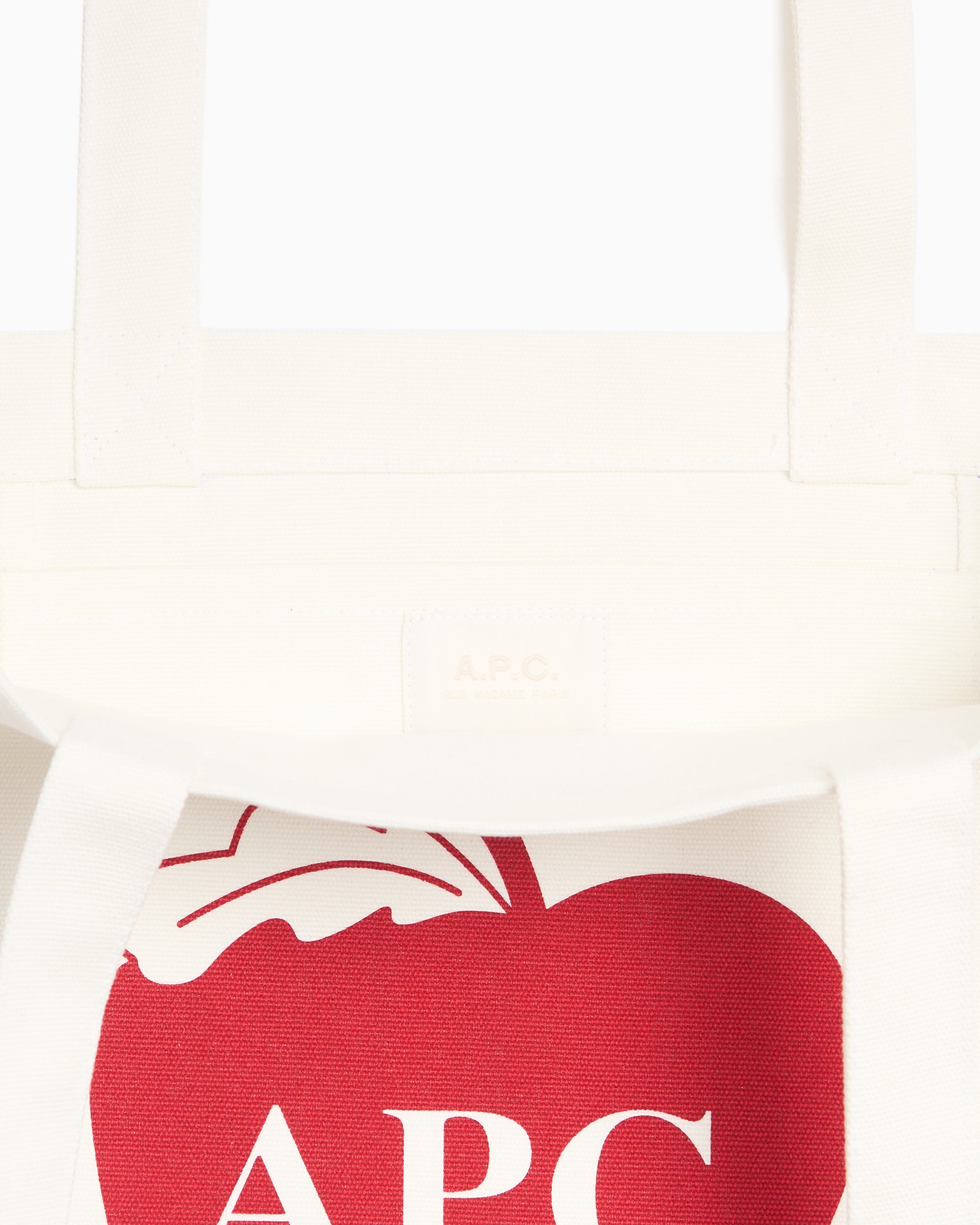 Tote Bags A.P.C. Lou Pomme Unisex Tote Bag - COGYX-M67068-AAB