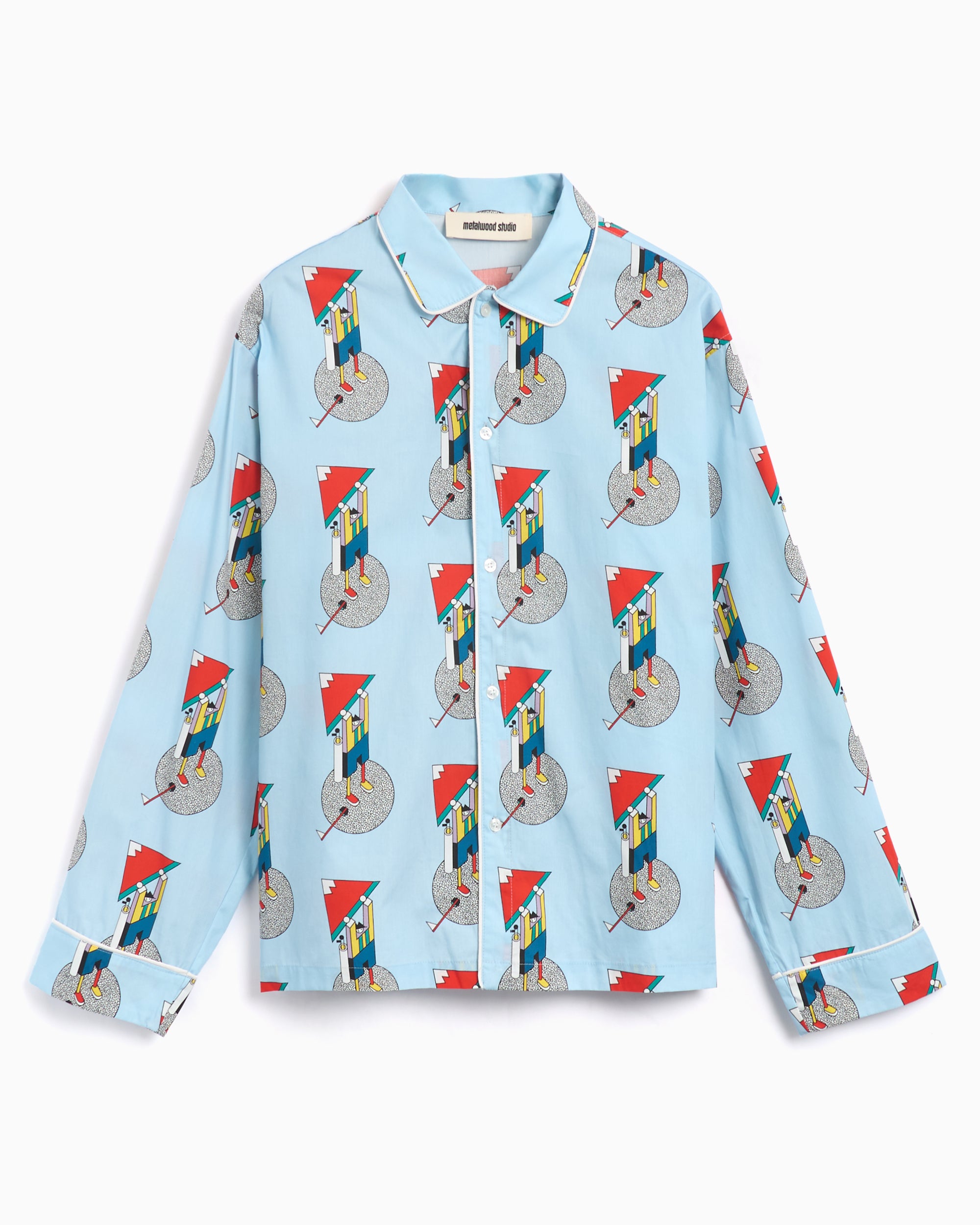 Underwear Metalwood Studio Honk Shoo Men's Pajama Set Men's Underwear - MWS24-16-100-LBLU