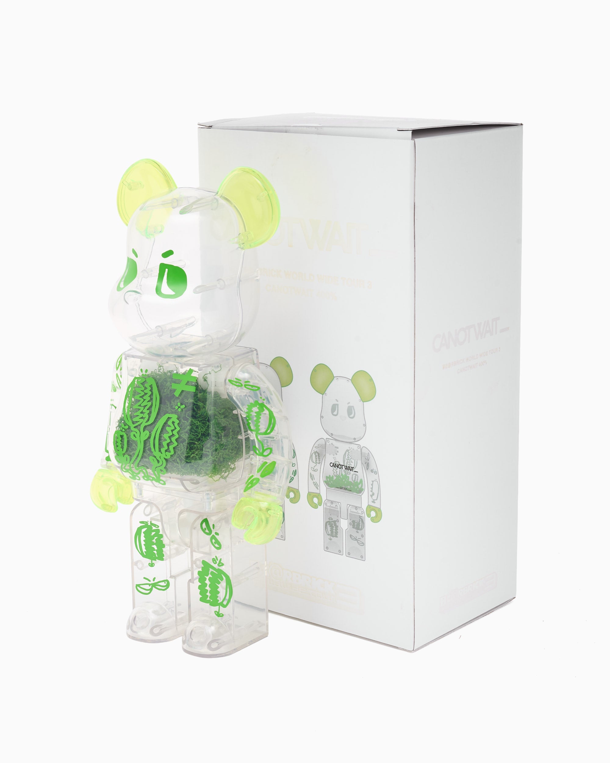 Art Toys Medicom Toy Be@rbrick CANOTWAIT William Chan 400% - BBRCK400WILLCHA