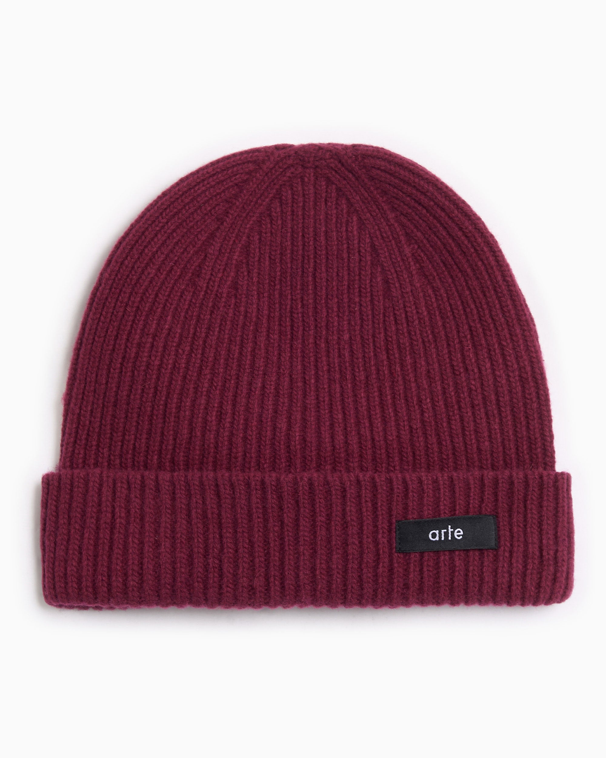 Beanies & Hats Arte Antwerp Label Unisex Beanie - AW25-152AC-Bordeaux