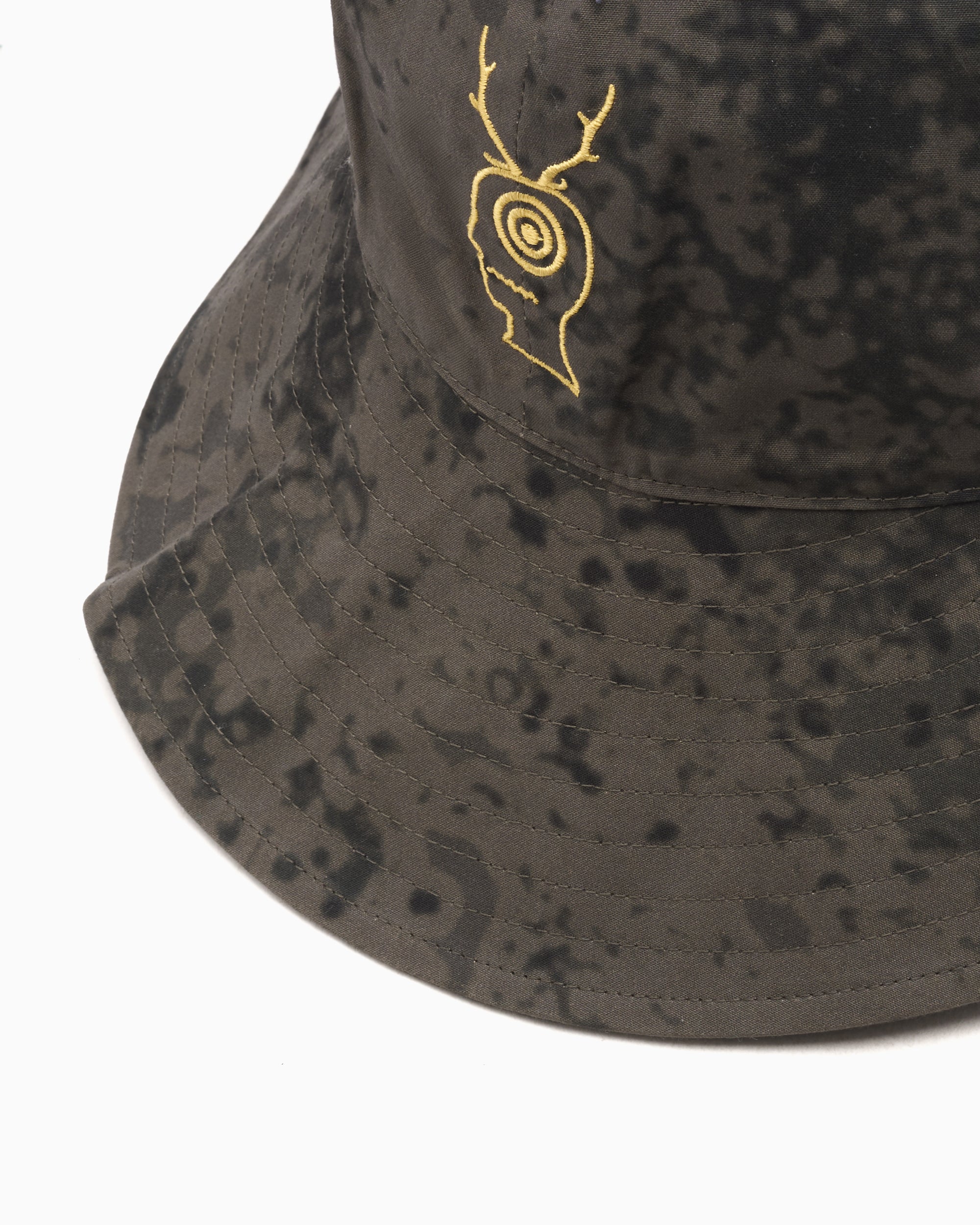 Beanies & Hats Brain Dead x South2 West8 Unisex Fishing Bucket Hat Unisex Beanie - BDP24H020040-GRY