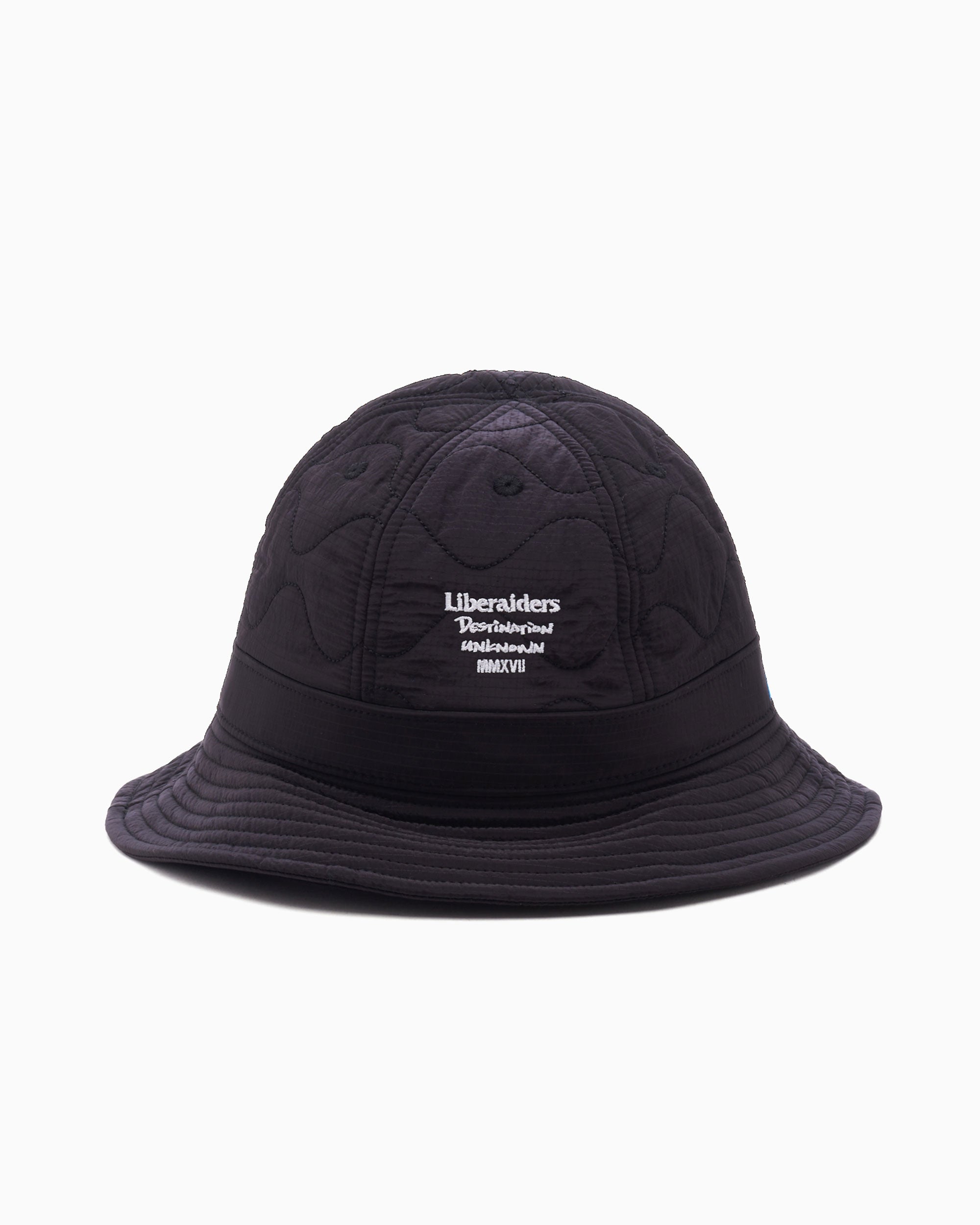 Beanies & Hats Liberaiders® Liberaiders® Quilted Metro Unisex Bucket Hat Unisex Beanie - 759012303-BLACK