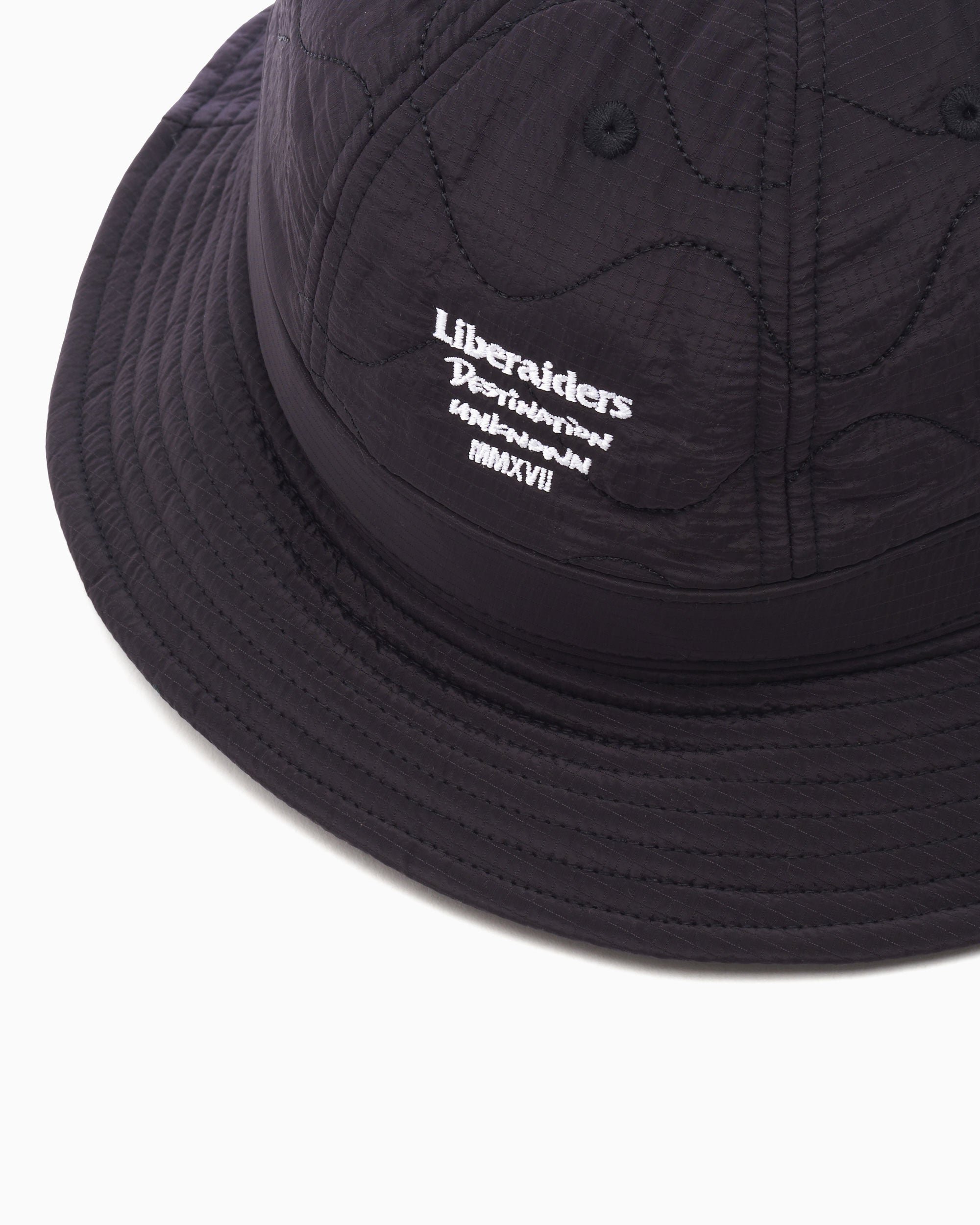 Beanies & Hats Liberaiders® Liberaiders® Quilted Metro Unisex Bucket Hat Unisex Beanie - 759012303-BLACK