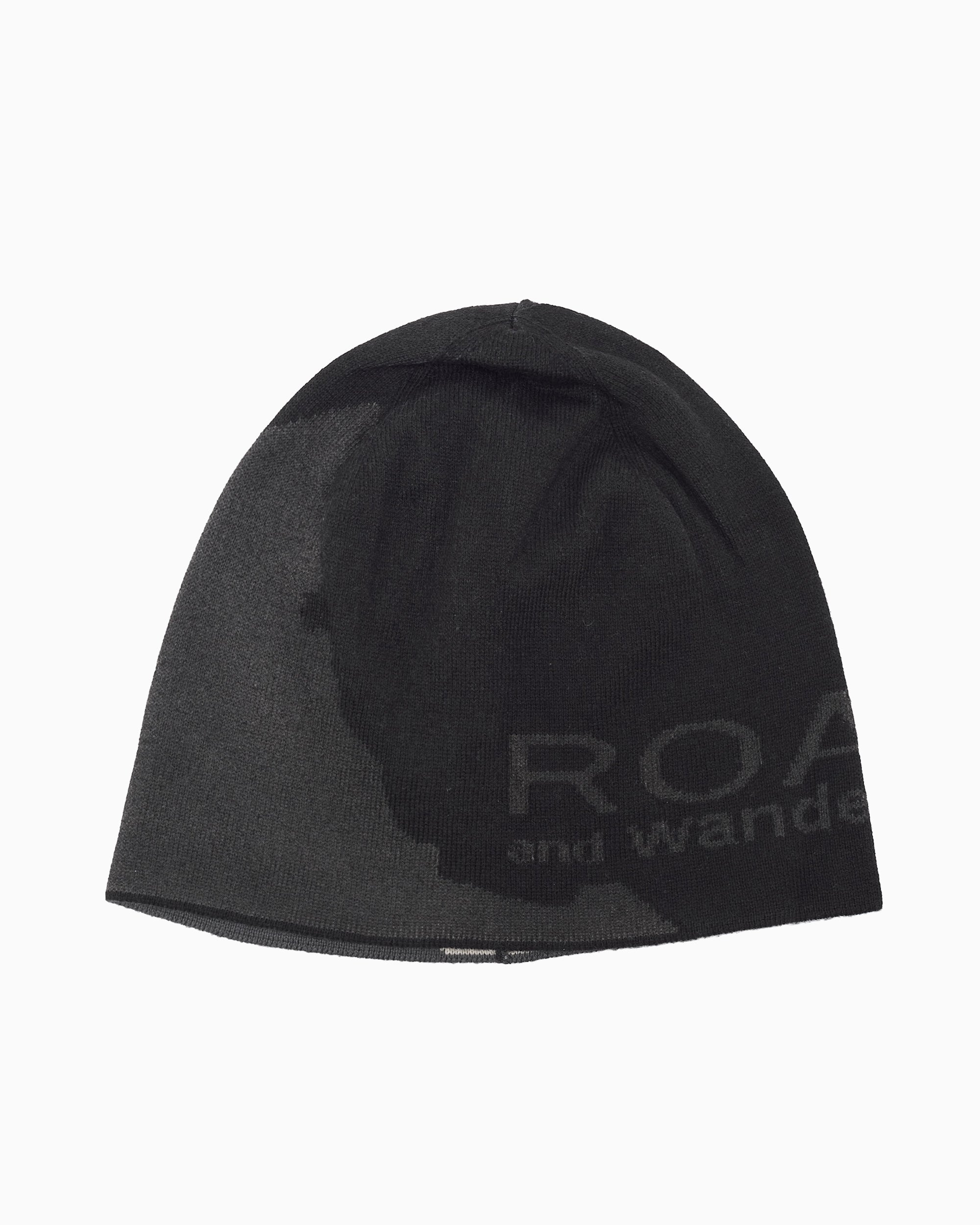 Beanies & Hats ROA x And Wander Logo Unisex Beanie - OBMW203YA03-BLK0001