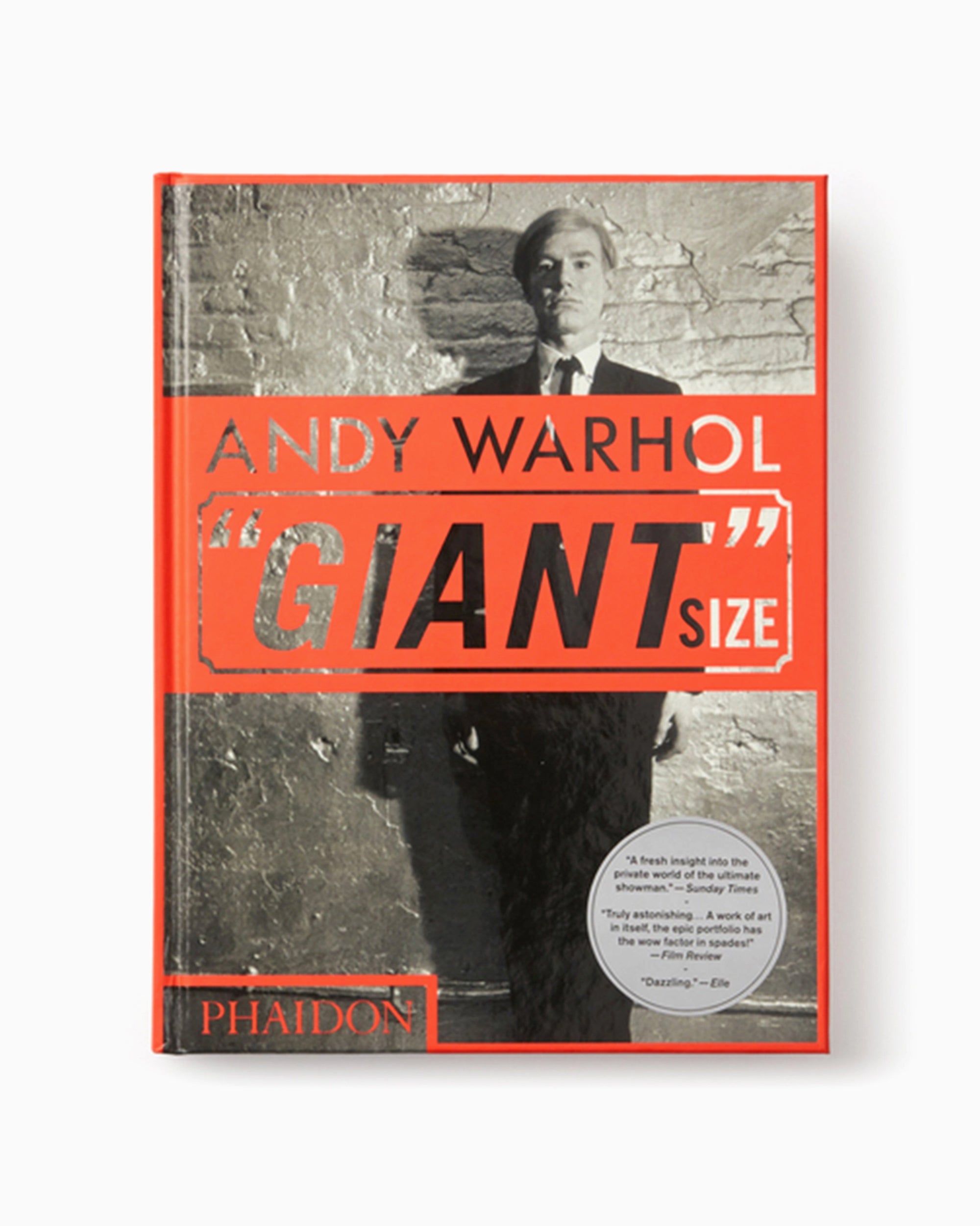 Books Magazines Andy Warhol "Giant" Size Phaidon Editors By Dave Hickey - 9780714863733
