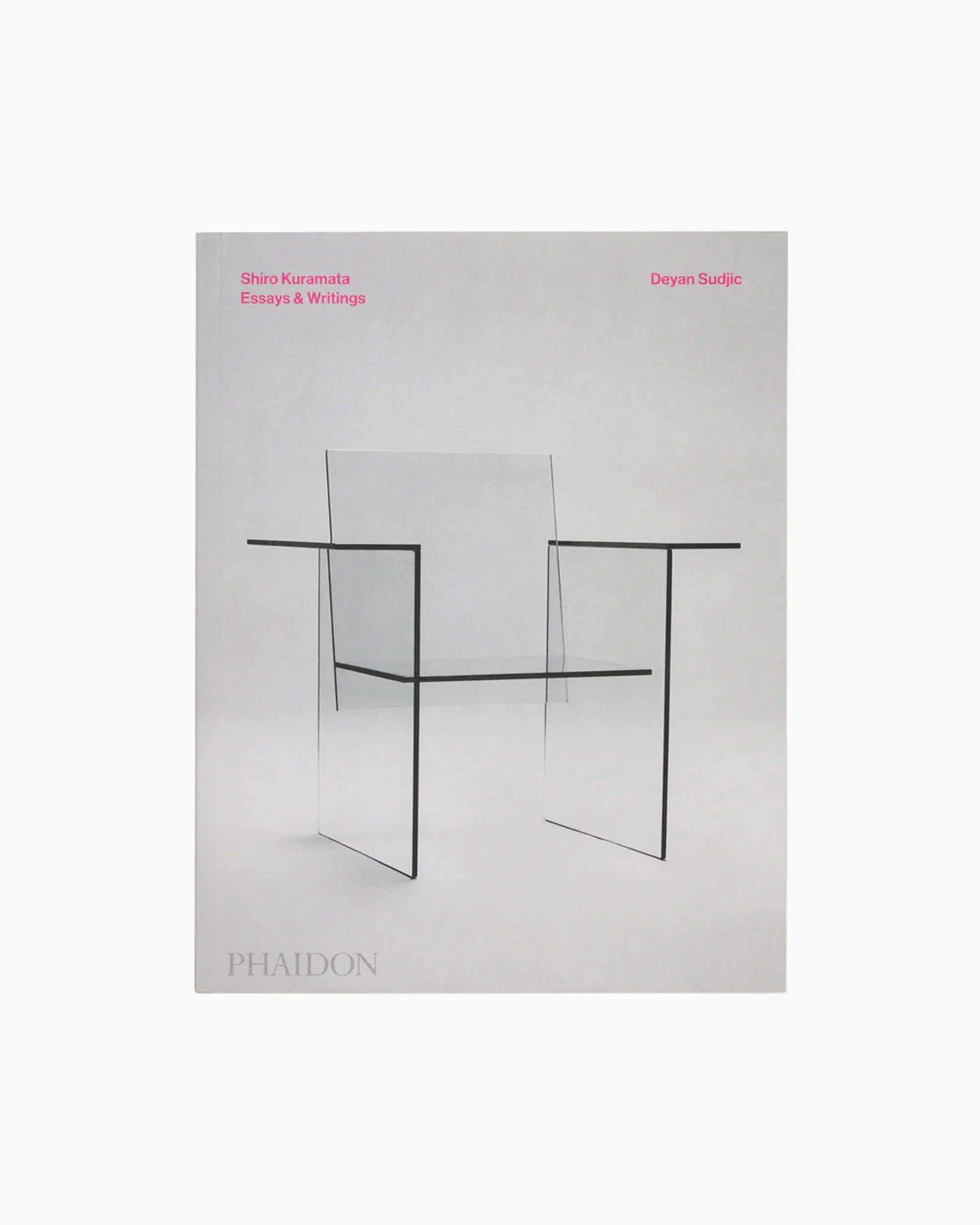 Books Magazines Phaidon Shiro Kuramata: Essays & Writtings - 9781837290369