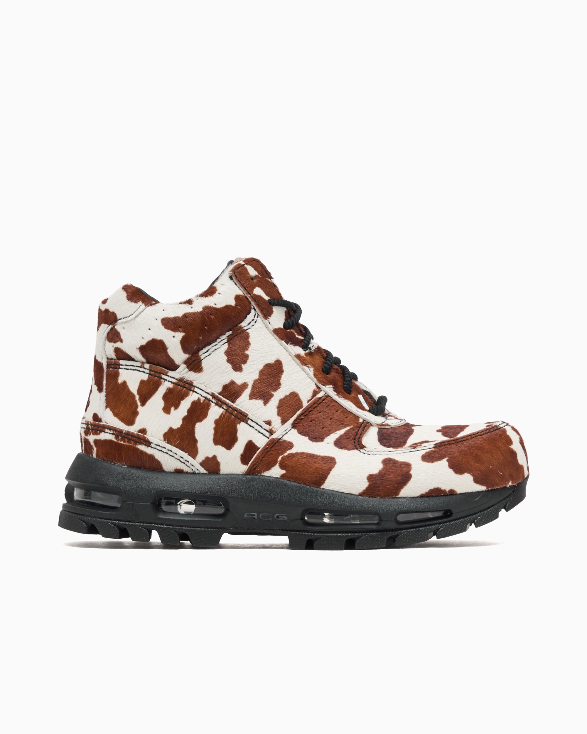 Boots Nike Air Max Goadome Pony Hair "Sail and Cacao Wow Cow Print" Men's Boots - IO4635-100