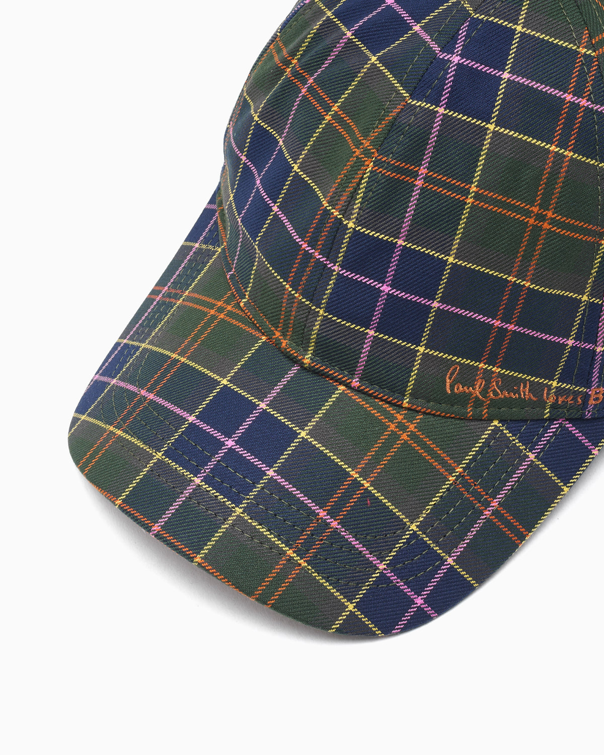 Caps Barbour x Paul Smith Tartan Unisex Cap - MHA0995TN11