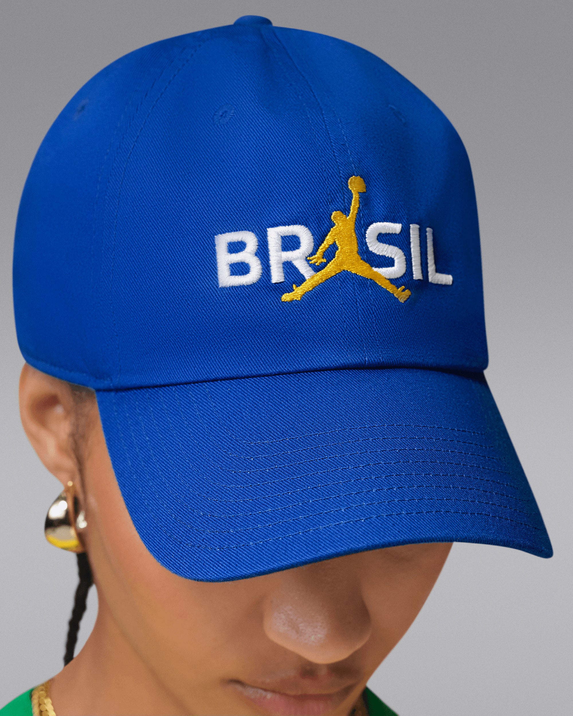 Caps Jordan Club Brasil Unisex Cap - IO4449-417