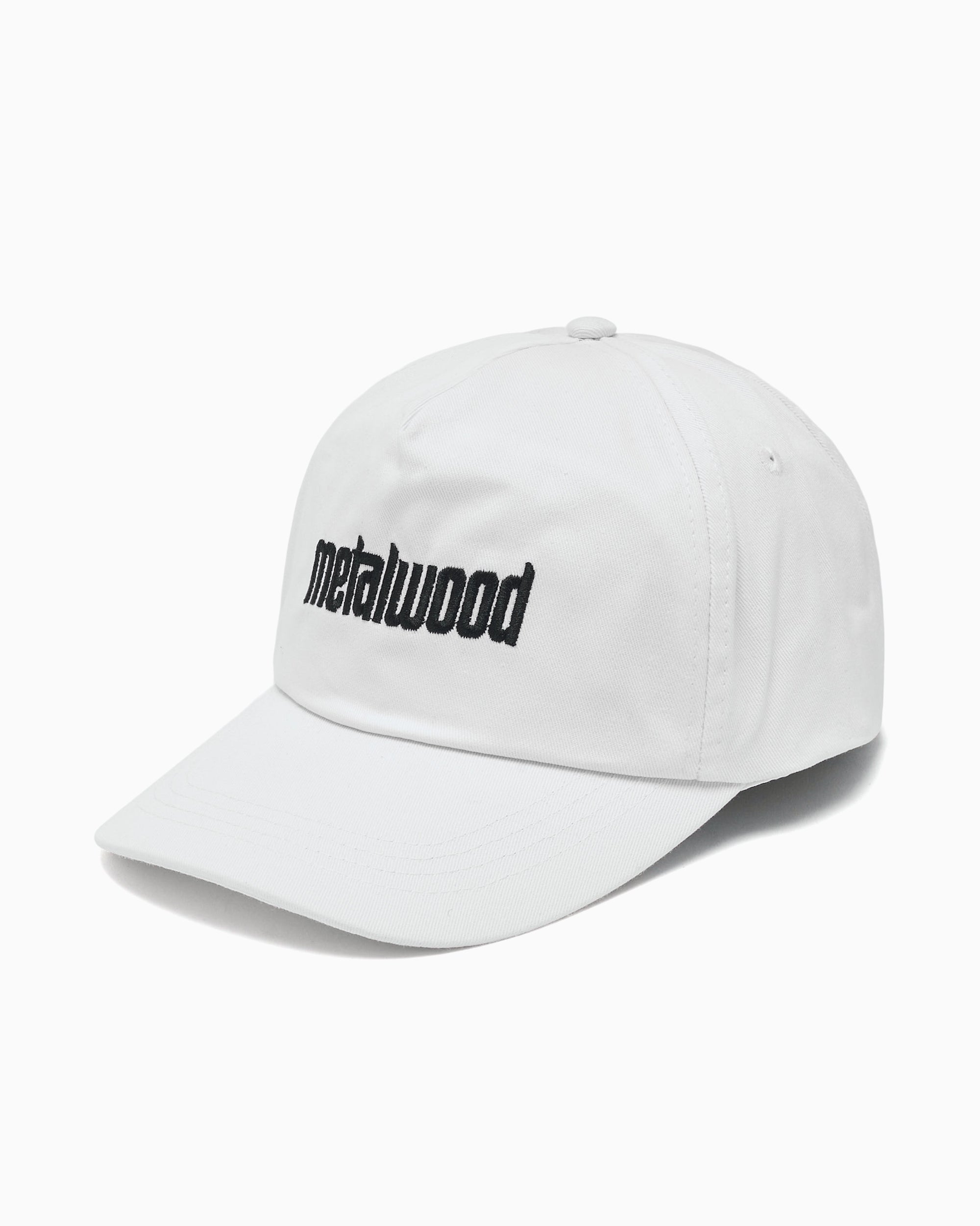 Caps Metalwood Studio Metal Logo Unisex Cap - MWS25-01-10-WHT