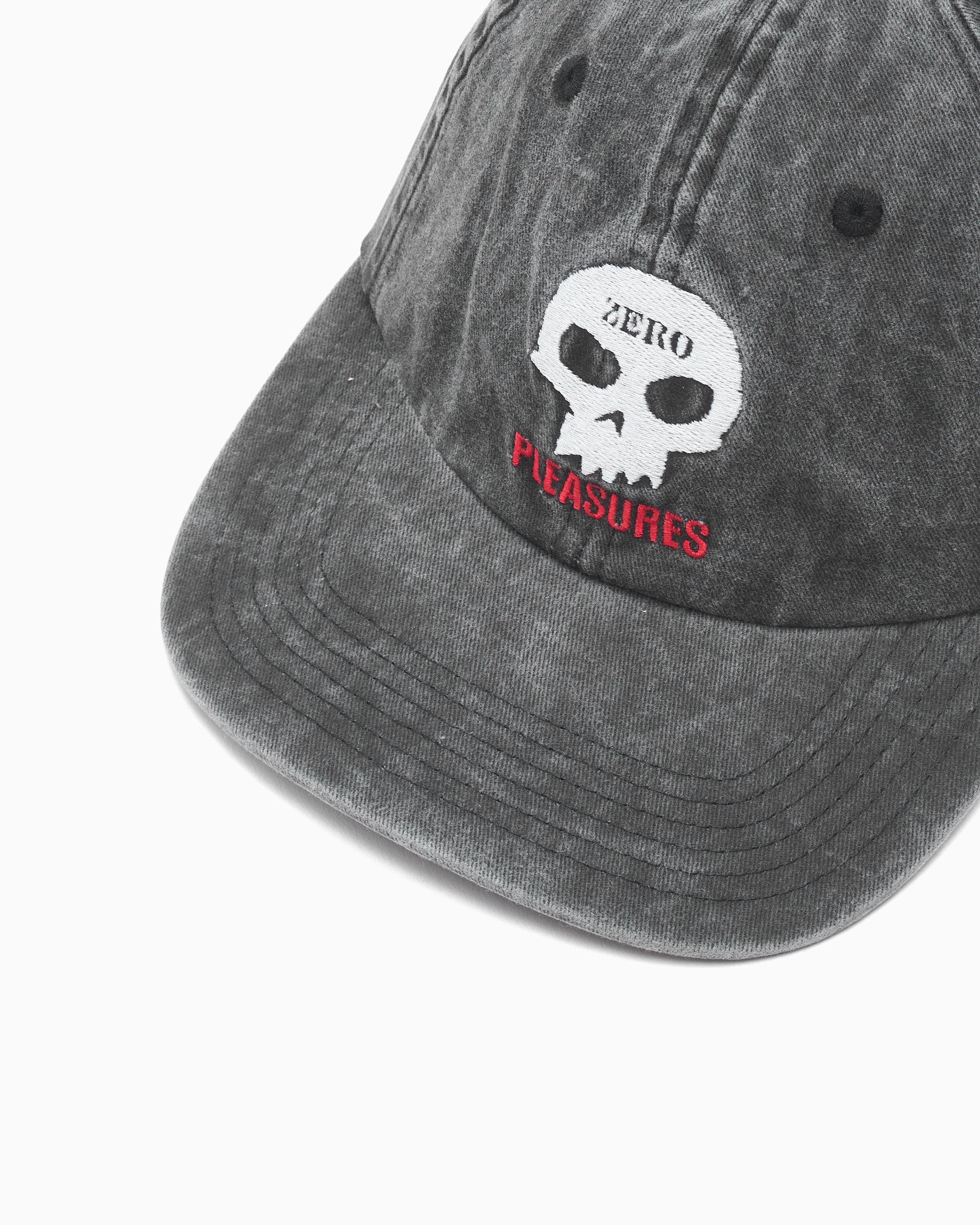 Caps Pleasures x Zero Skull Dad Unisex Cap - P26SPZ014-BLACK