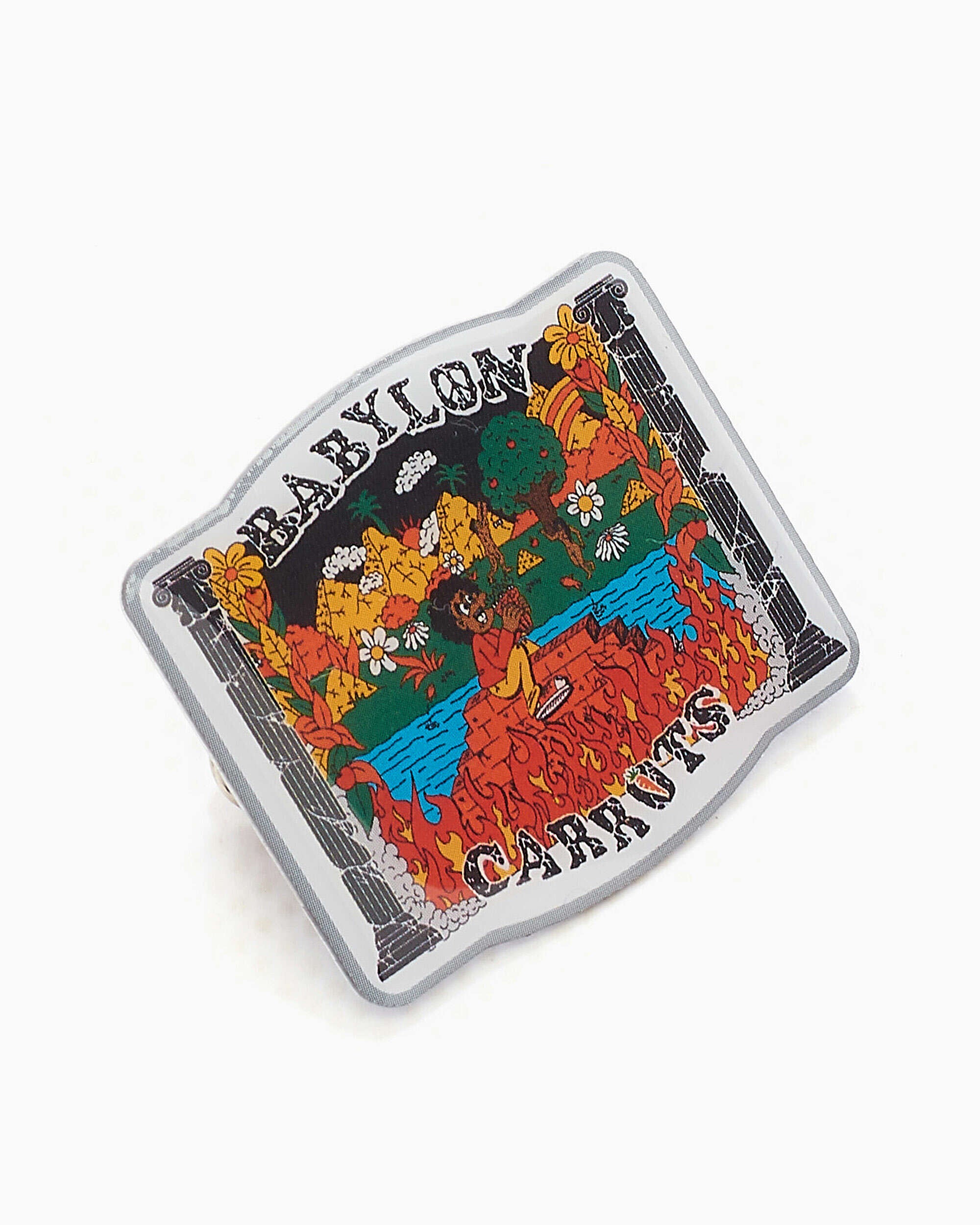 Decoration Carrots River Label Pin - CRTSXBB-RLP-1408