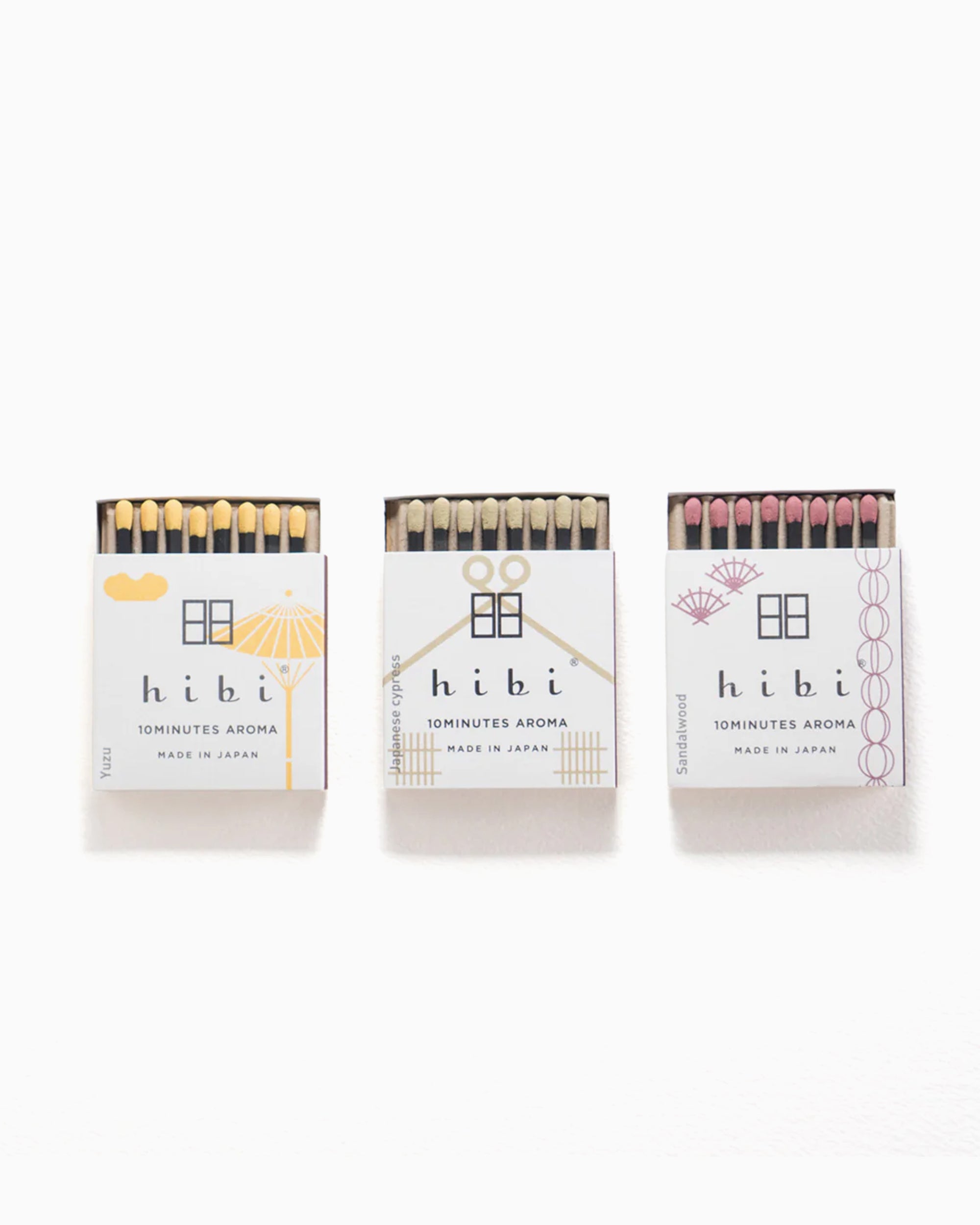 Decoration Hibi Gift Box Incense Sticks (3 Pack) - J001-308M