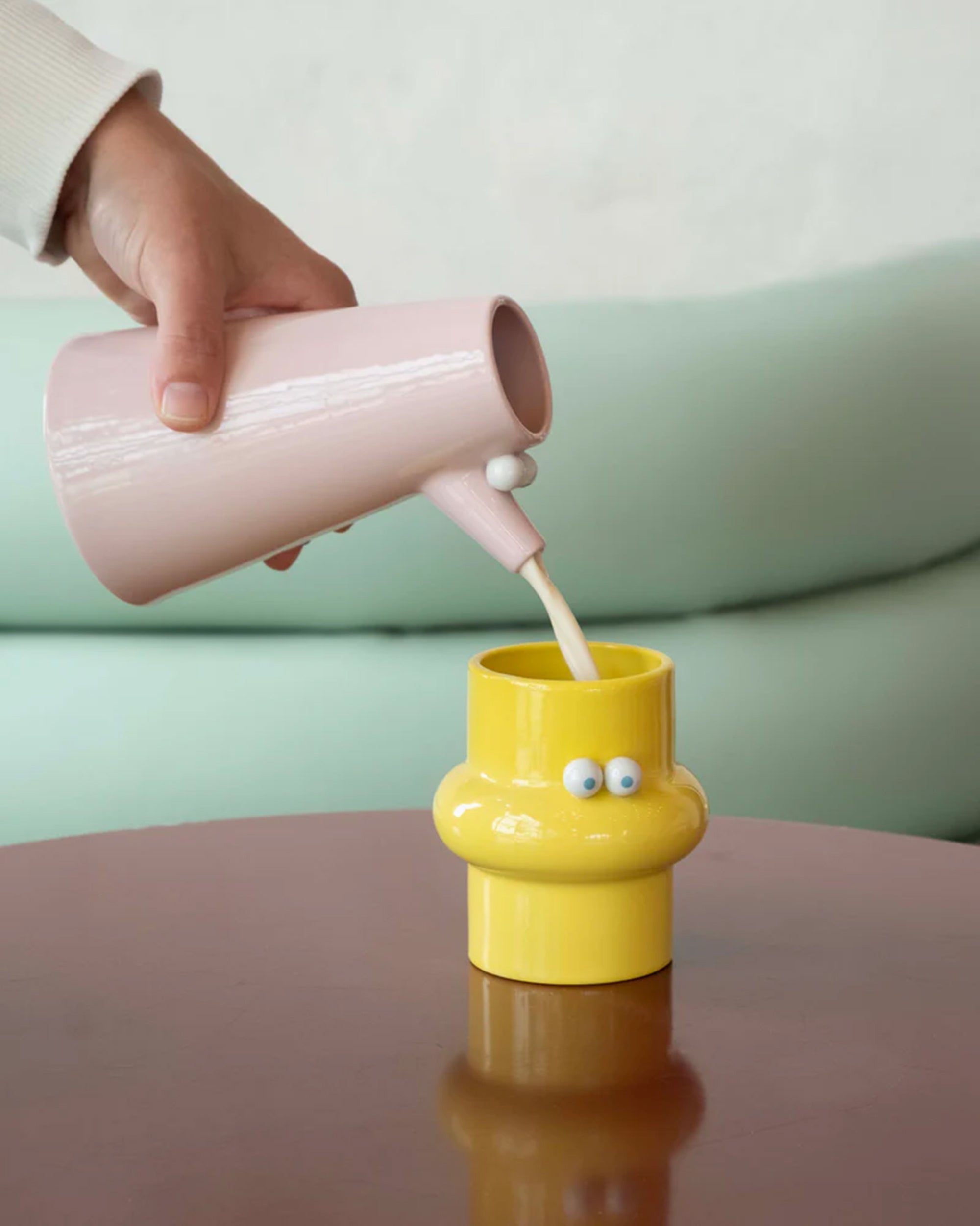 Decoration Home Studyo x Lucas Zanotto "Cute Cup" - HSLZ-CUP-YE