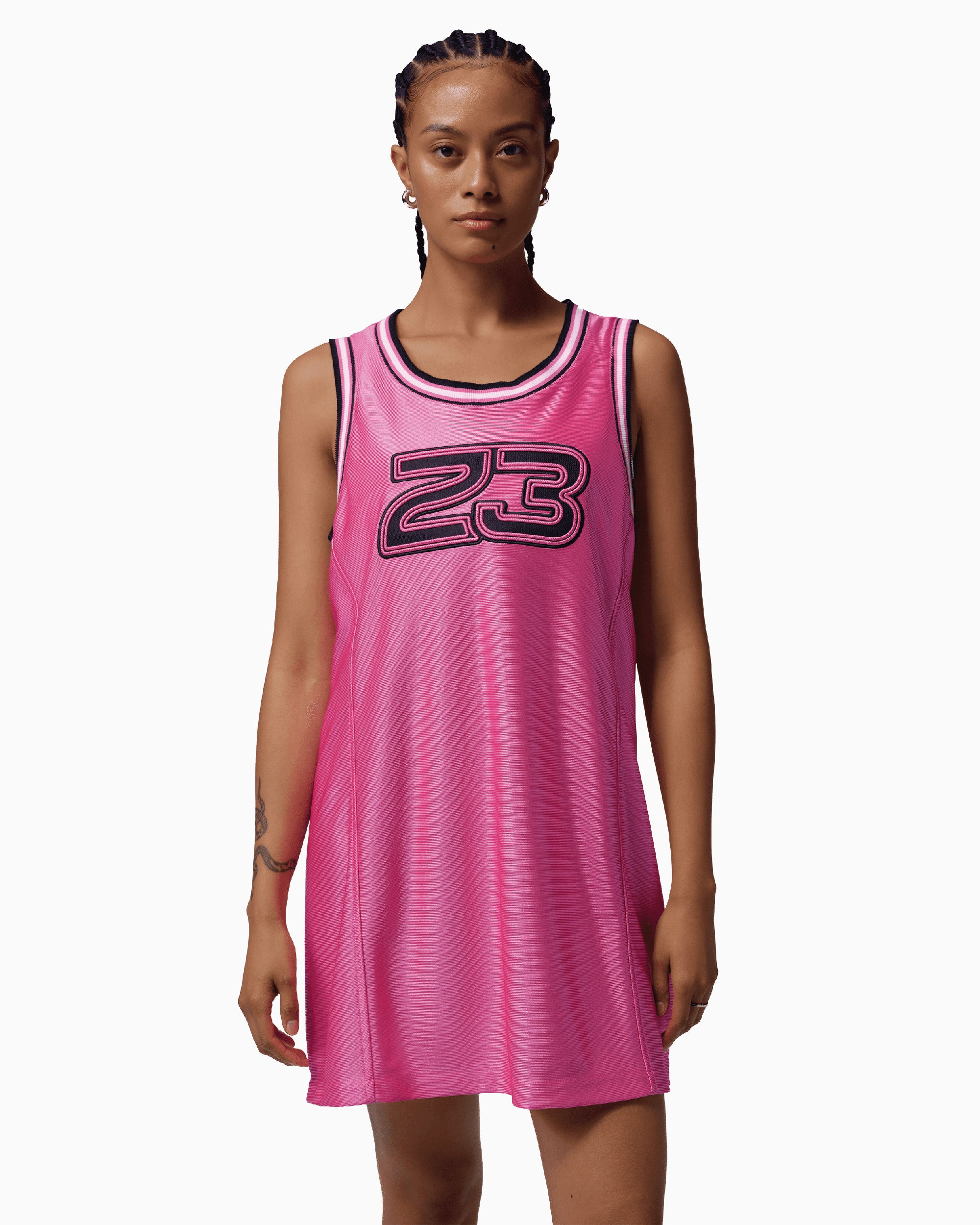 Dresses Jordan Jersey Logo Relaxed Women's Short Dress - IF1122-684