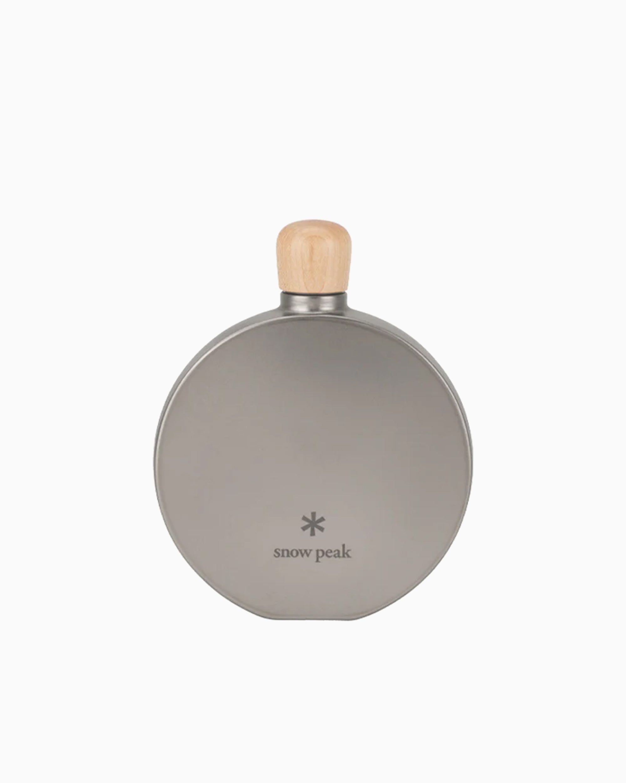 Drinkware Snow Peak Titanium Round Flask - TW-116