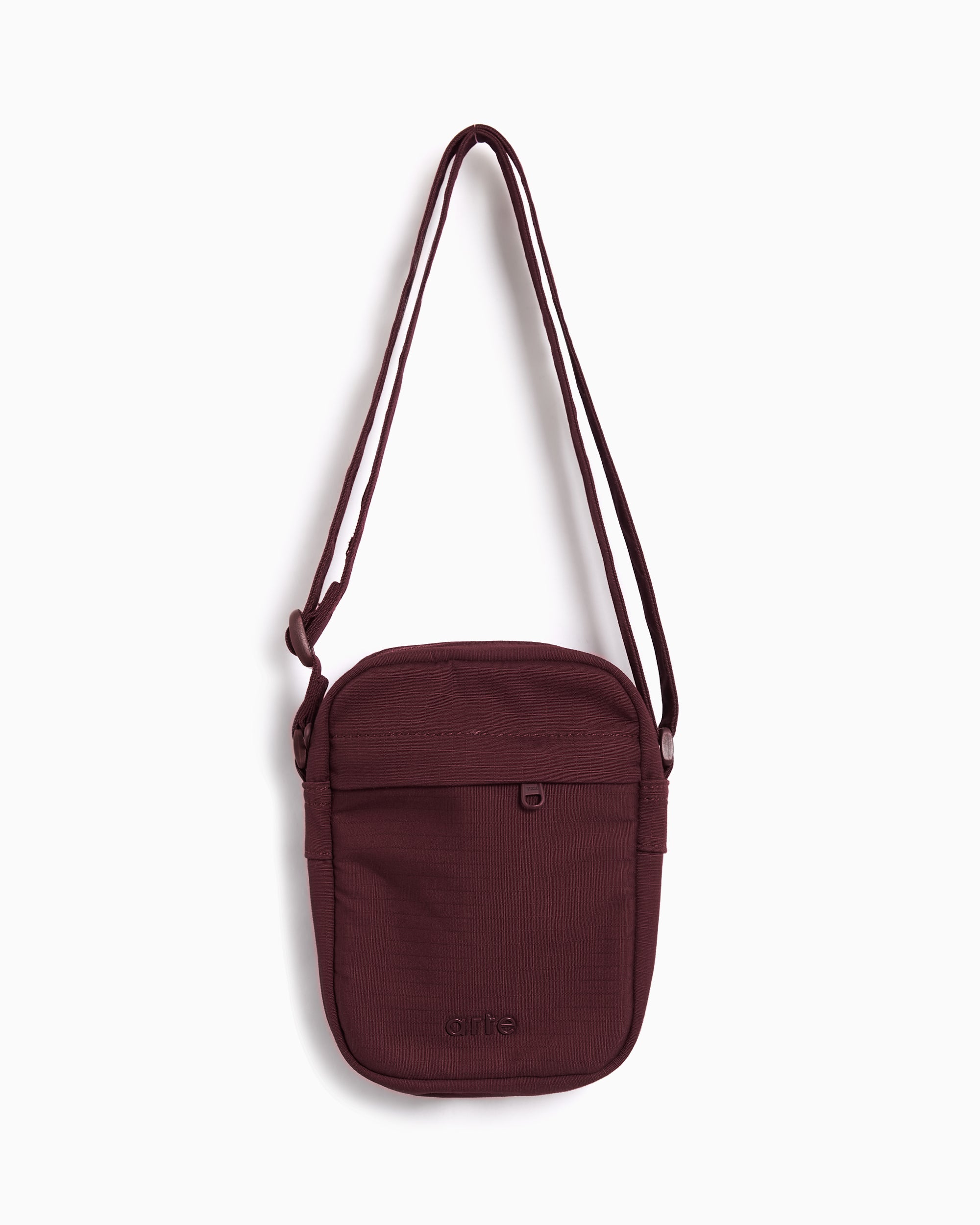 Handbags Arte Antwerp Ribstop Crossbody Bag Unisex Bag - AW25-162AC-Bordeaux