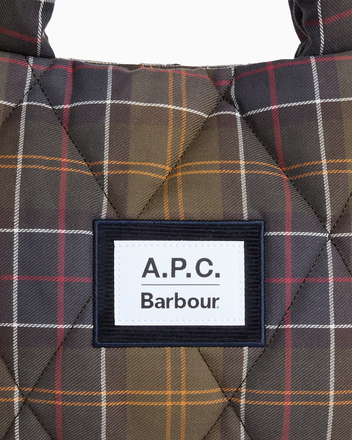 Handbags Barbour x A.P.C Tartan Quilted Unisex Shoulder Bag - LBA0587TN11