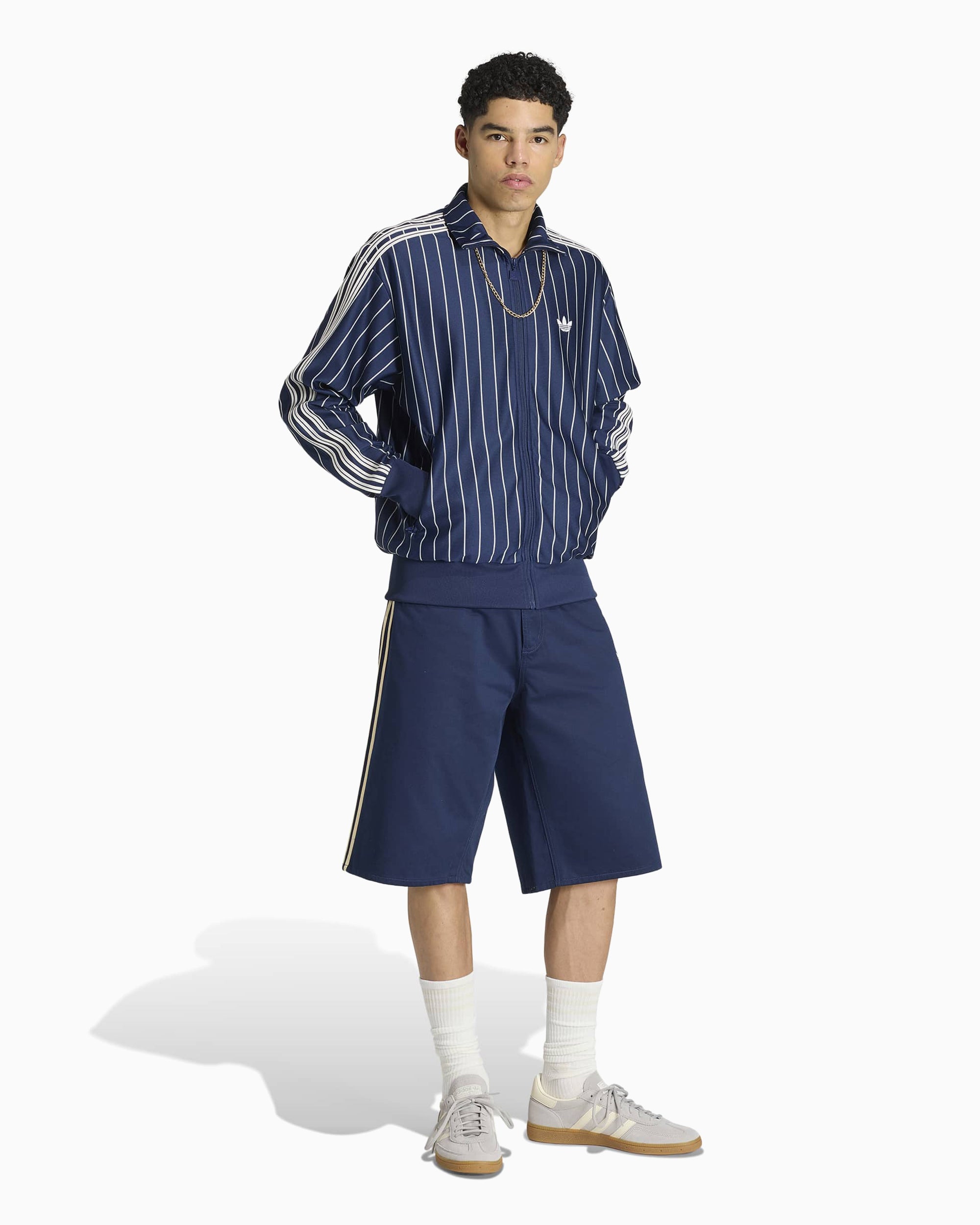 Jackets Coats adidas Originals Firebird Pinstripes Relaxed Men's Track Jacket - KR7228