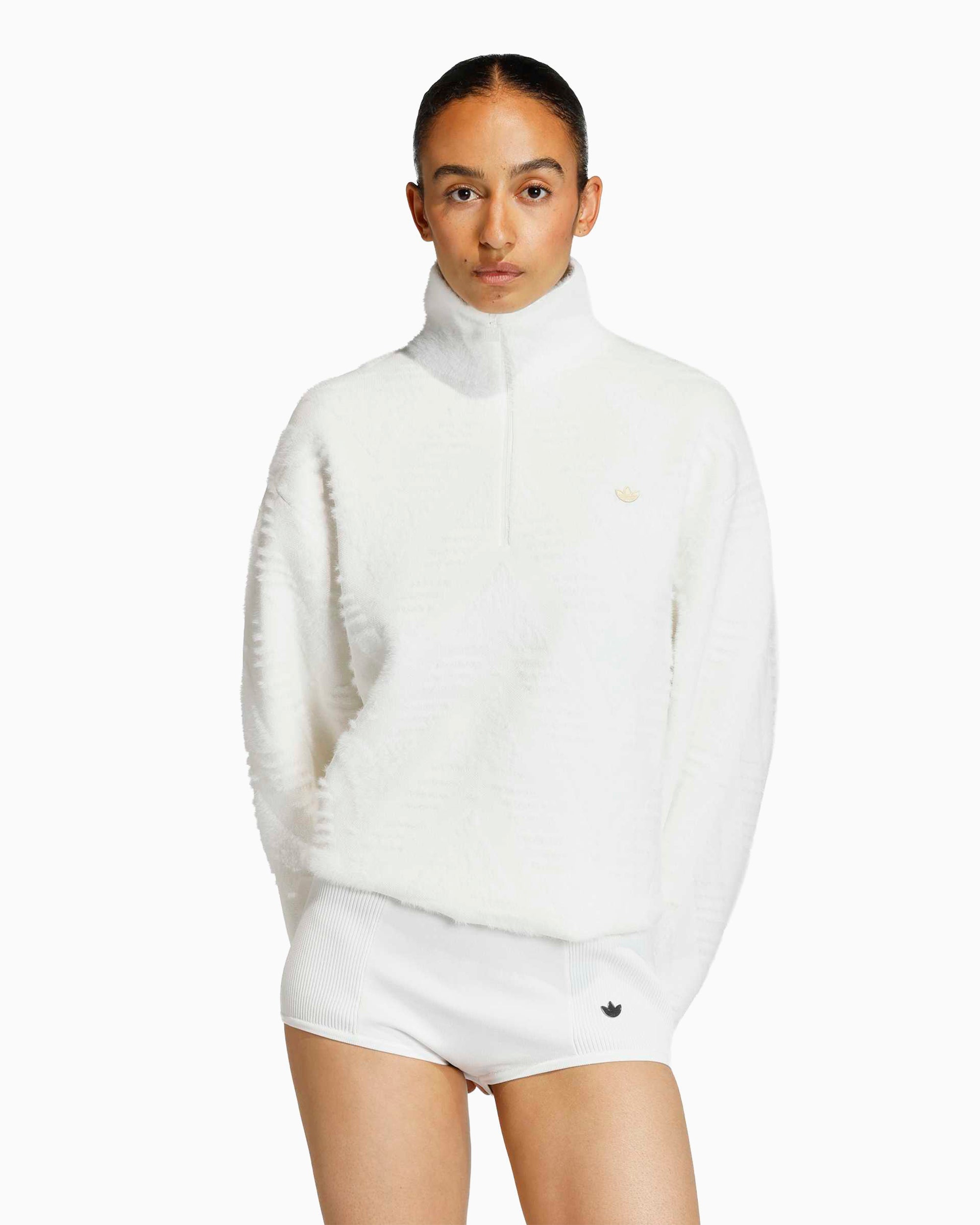 Jackets Coats adidas Originals Knitted Women's Fleece Jacket - KE1298