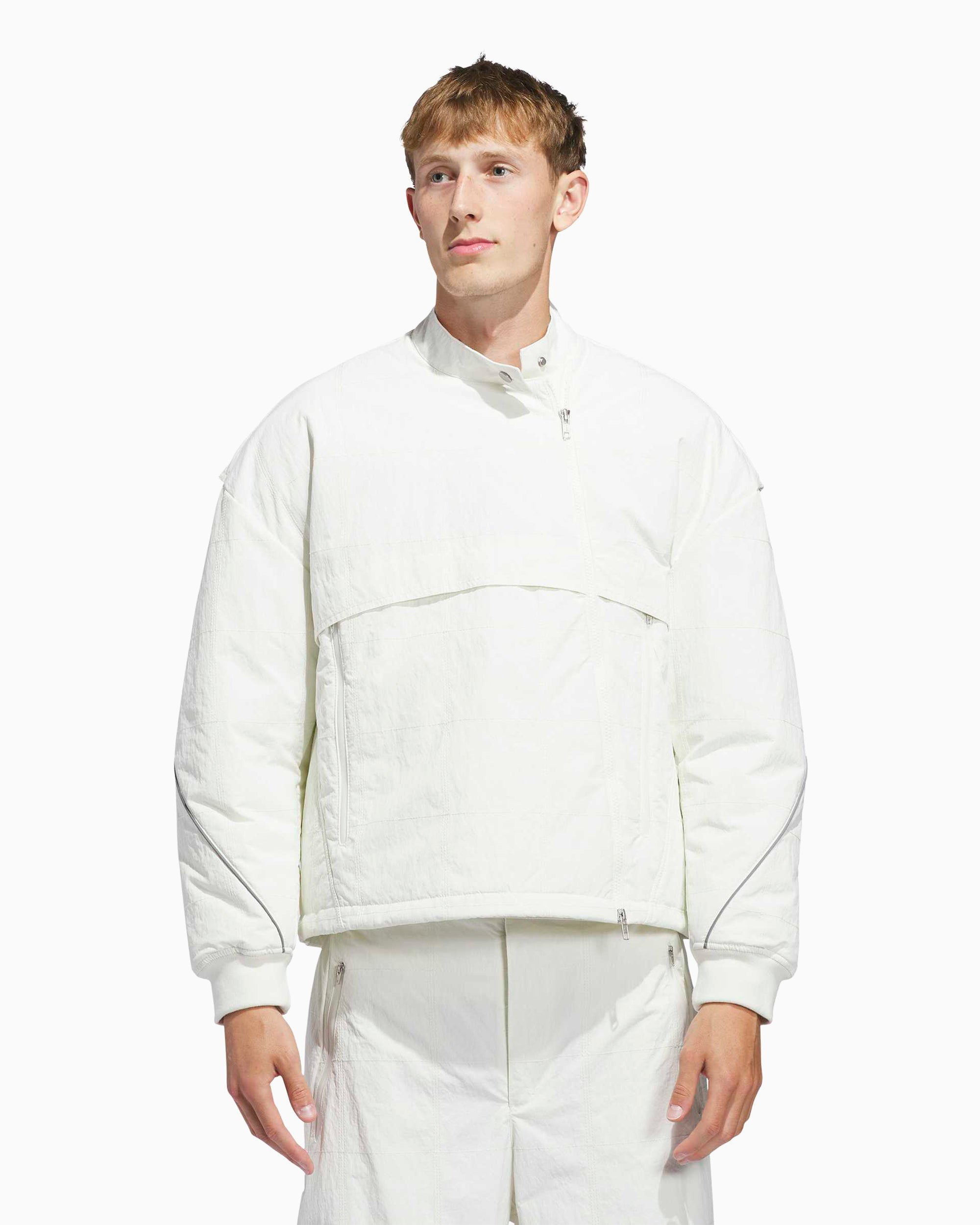 Jackets Coats adidas Originals Los Angeles Motor Ave Racer Relaxed Unisex Light Jacket - KB7391